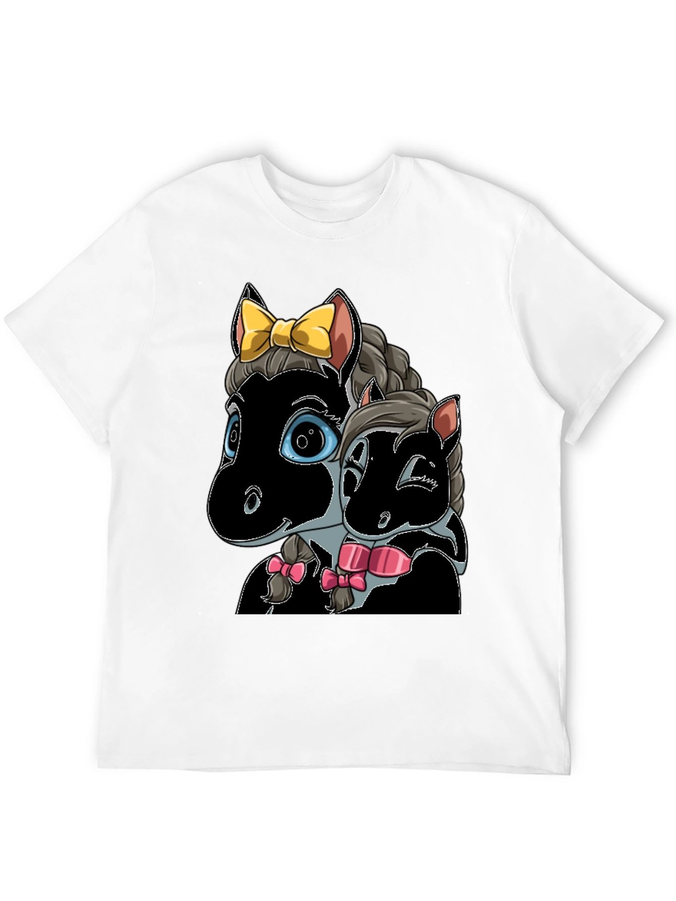 Cartoon Horse T-Shirt: Cute Animal Graphic Tee