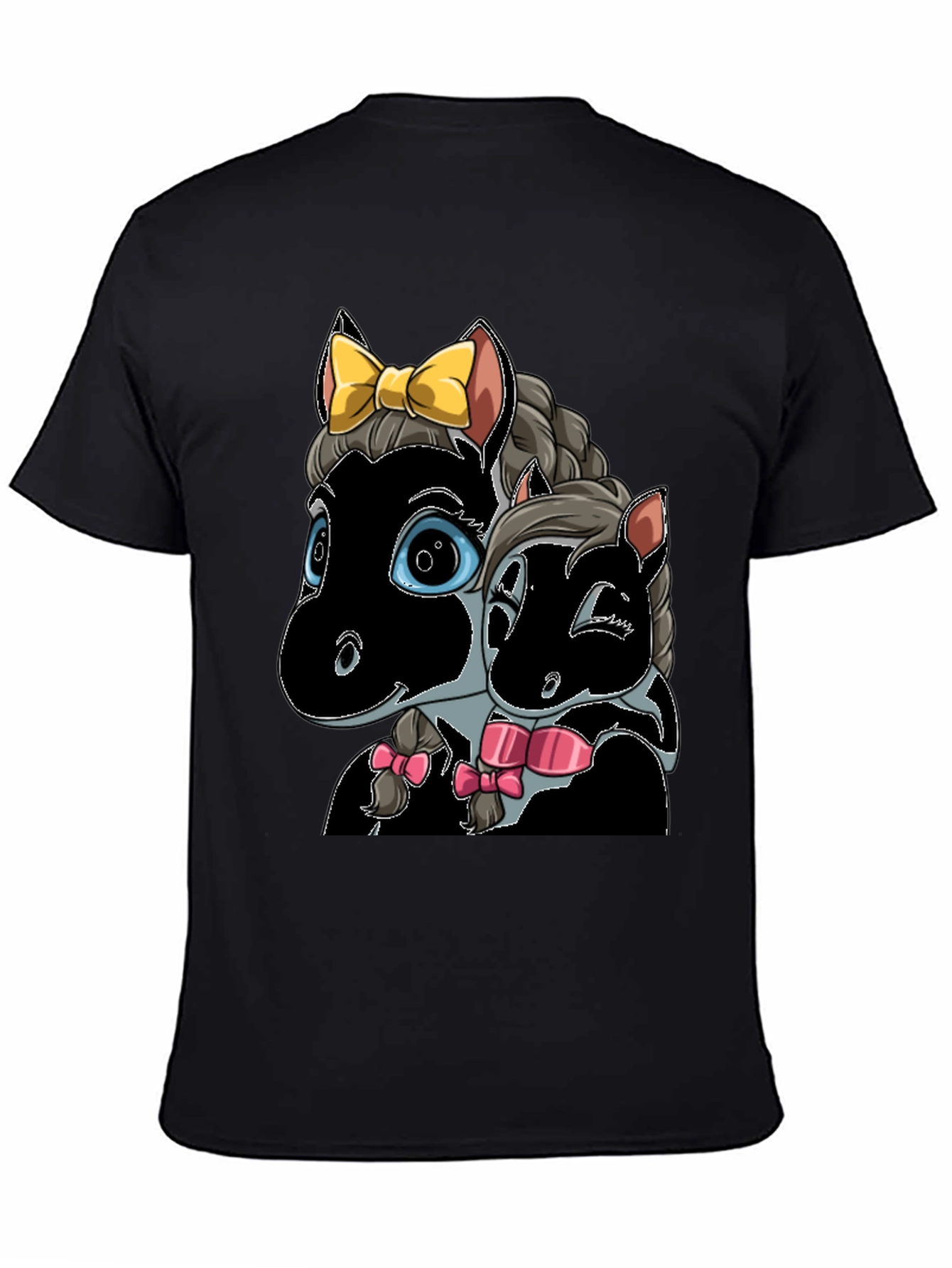 Cartoon Horse T-Shirt: Cute Animal Graphic Tee