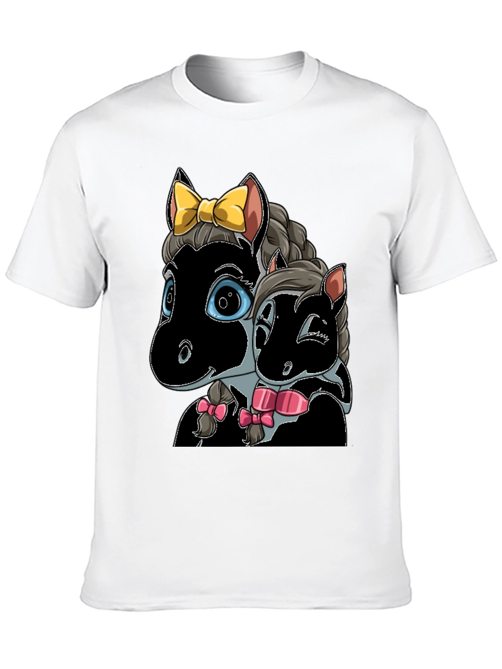 Cartoon Horse T-Shirt: Cute Animal Graphic Tee