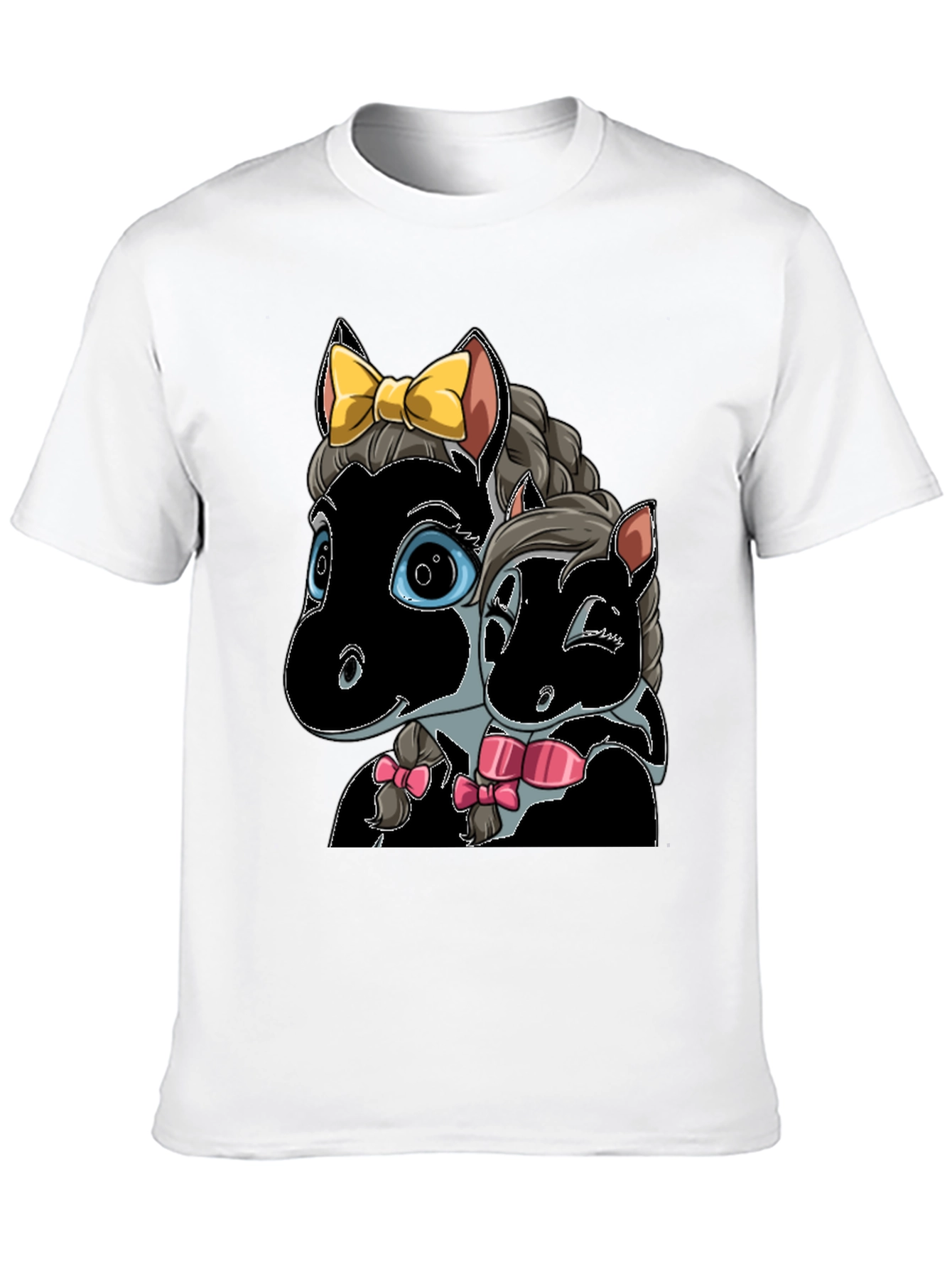 Cartoon Horse T-Shirt: Cute Animal Graphic Tee