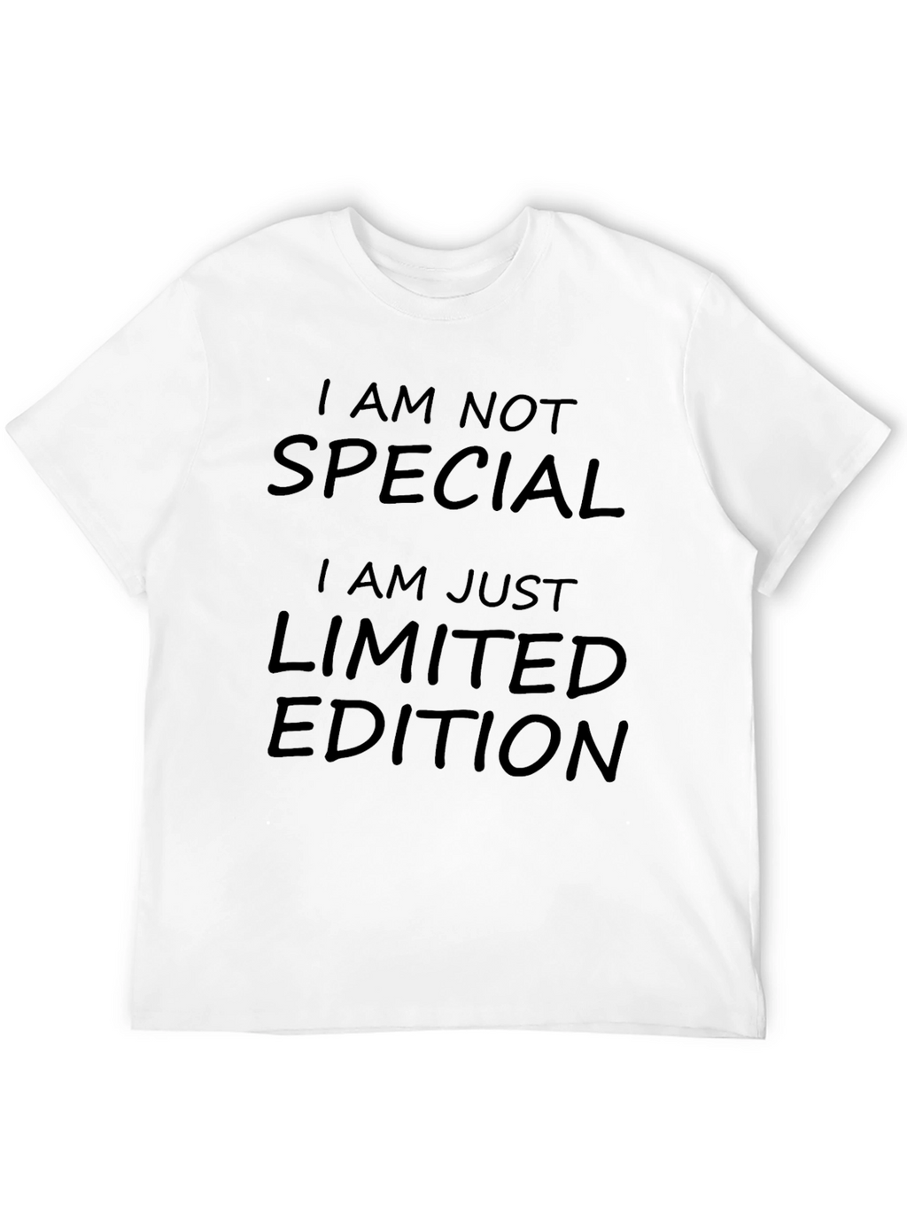 Limited Edition Graphic Tee - Black Crew Neck