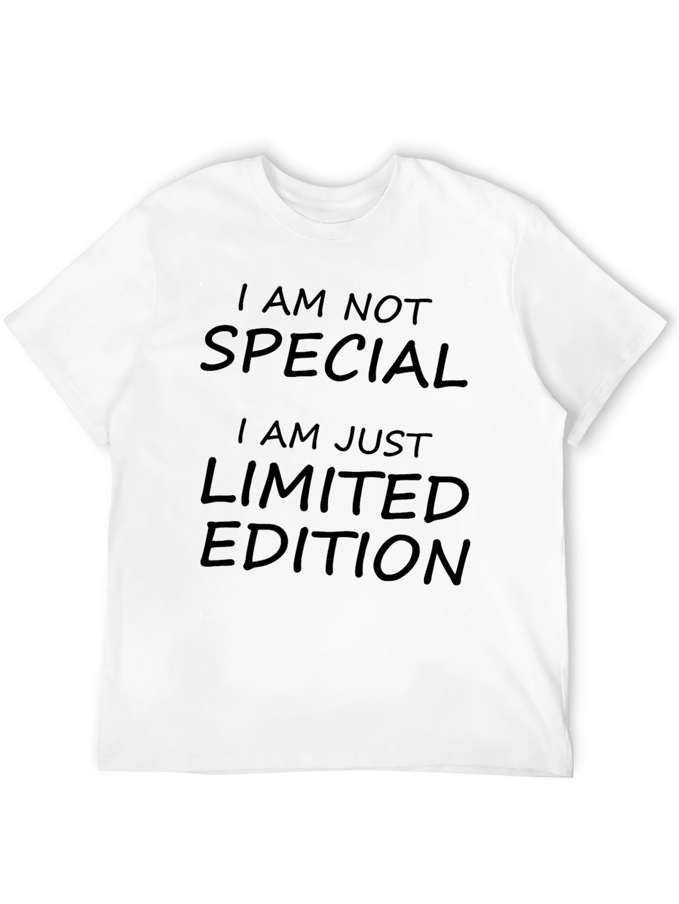 Limited Edition Graphic Tee - Black Crew Neck