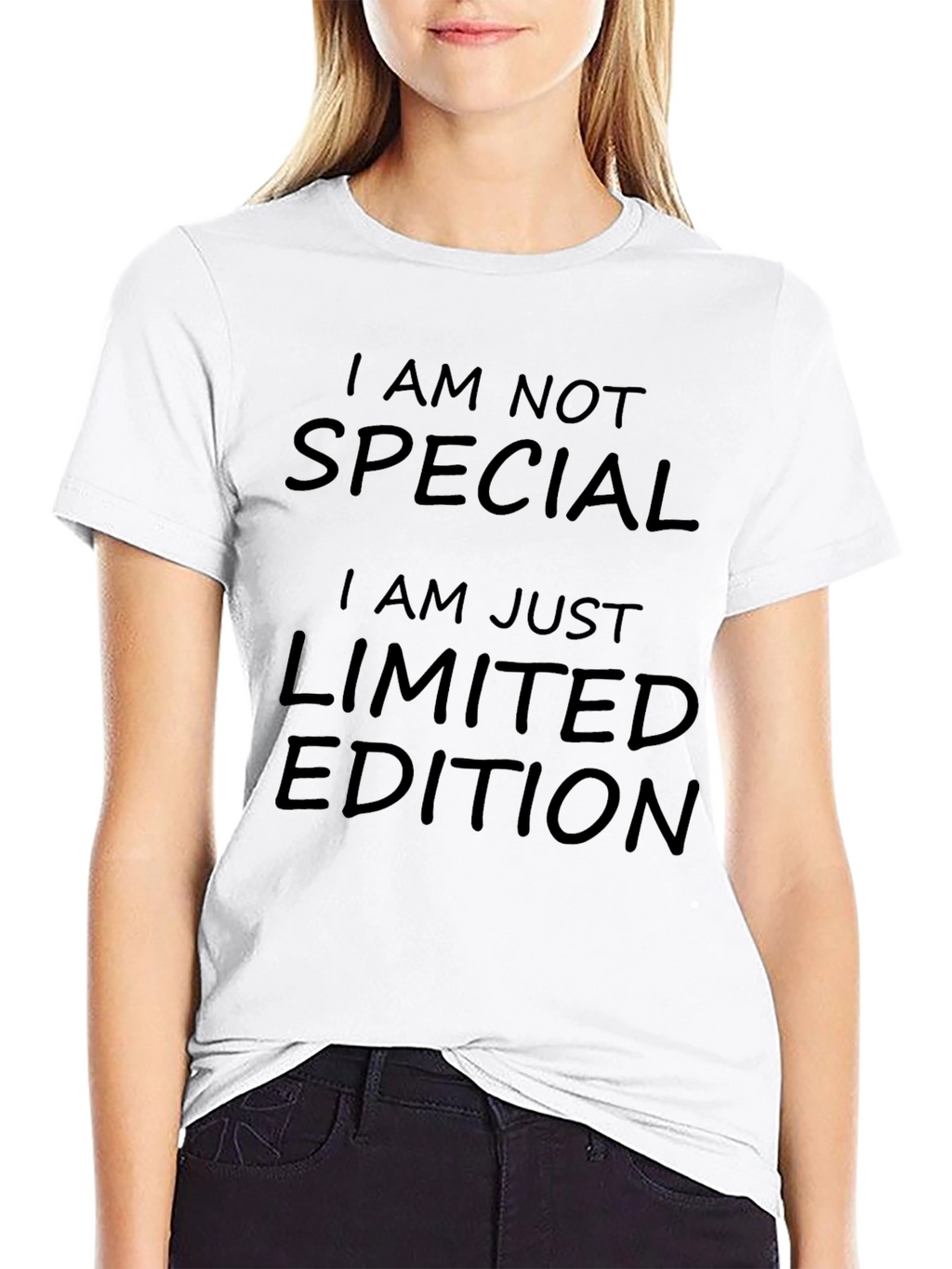 Limited Edition Graphic Tee - Black Crew Neck