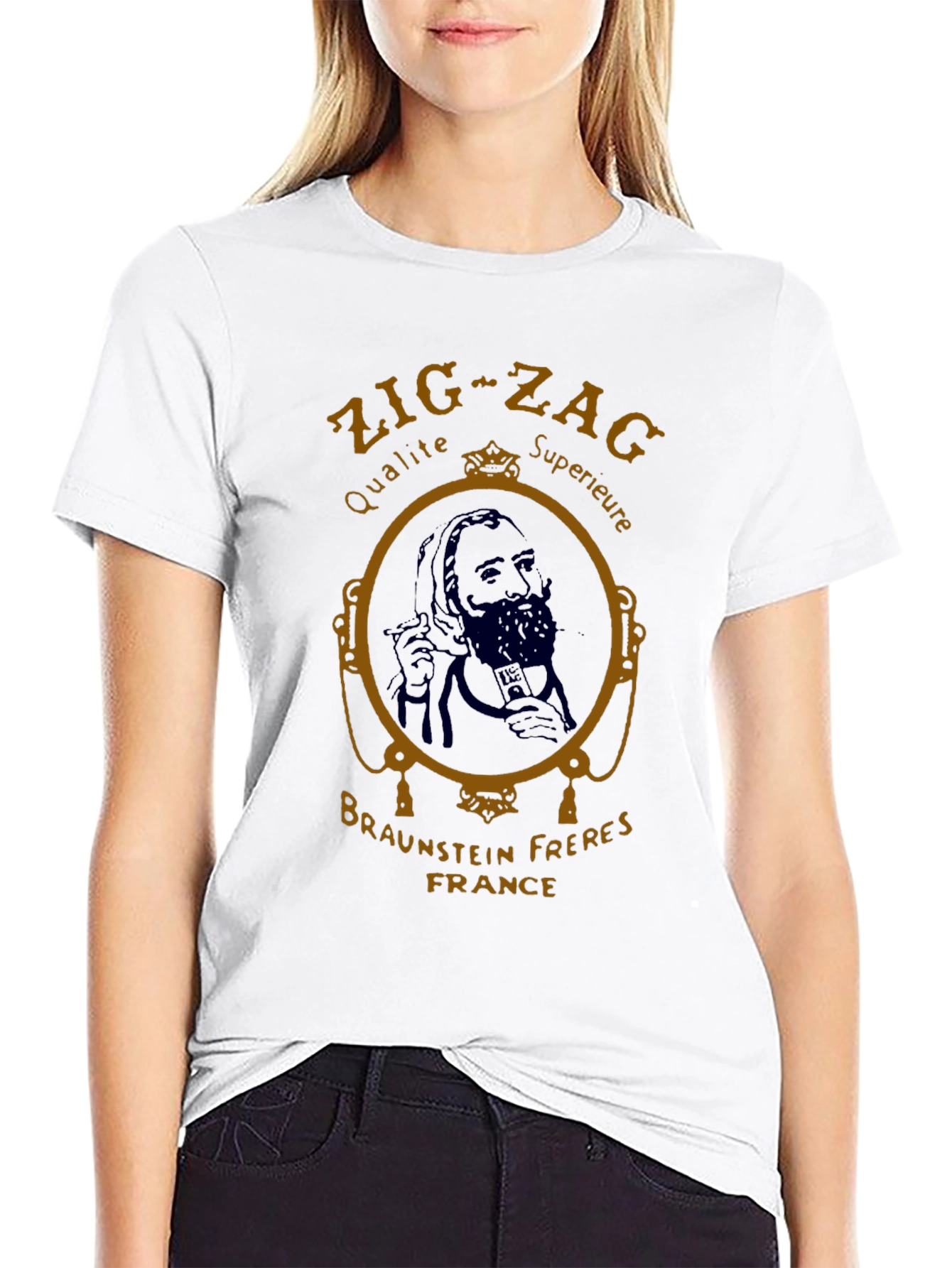 Zig-Zag T-Shirt - Braunstein Freres France