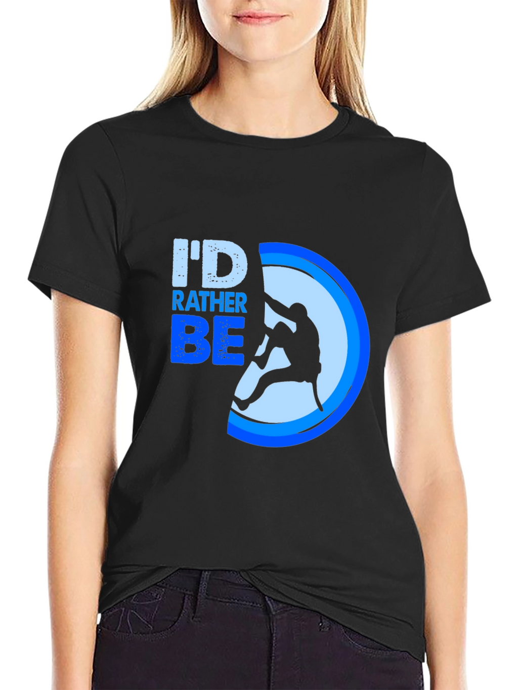 Id Rather Be Climbing T-Shirt