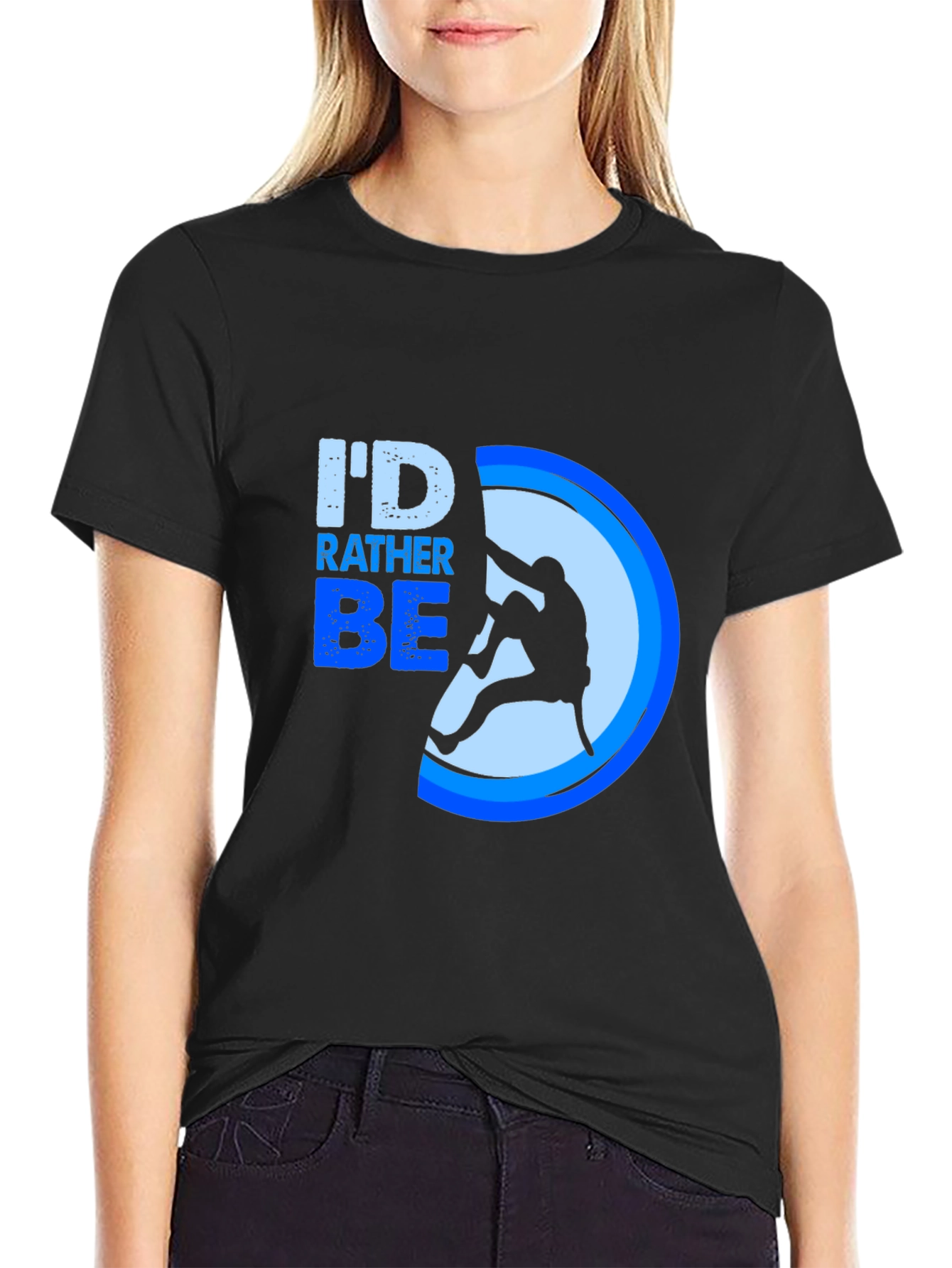 Id Rather Be Climbing T-Shirt