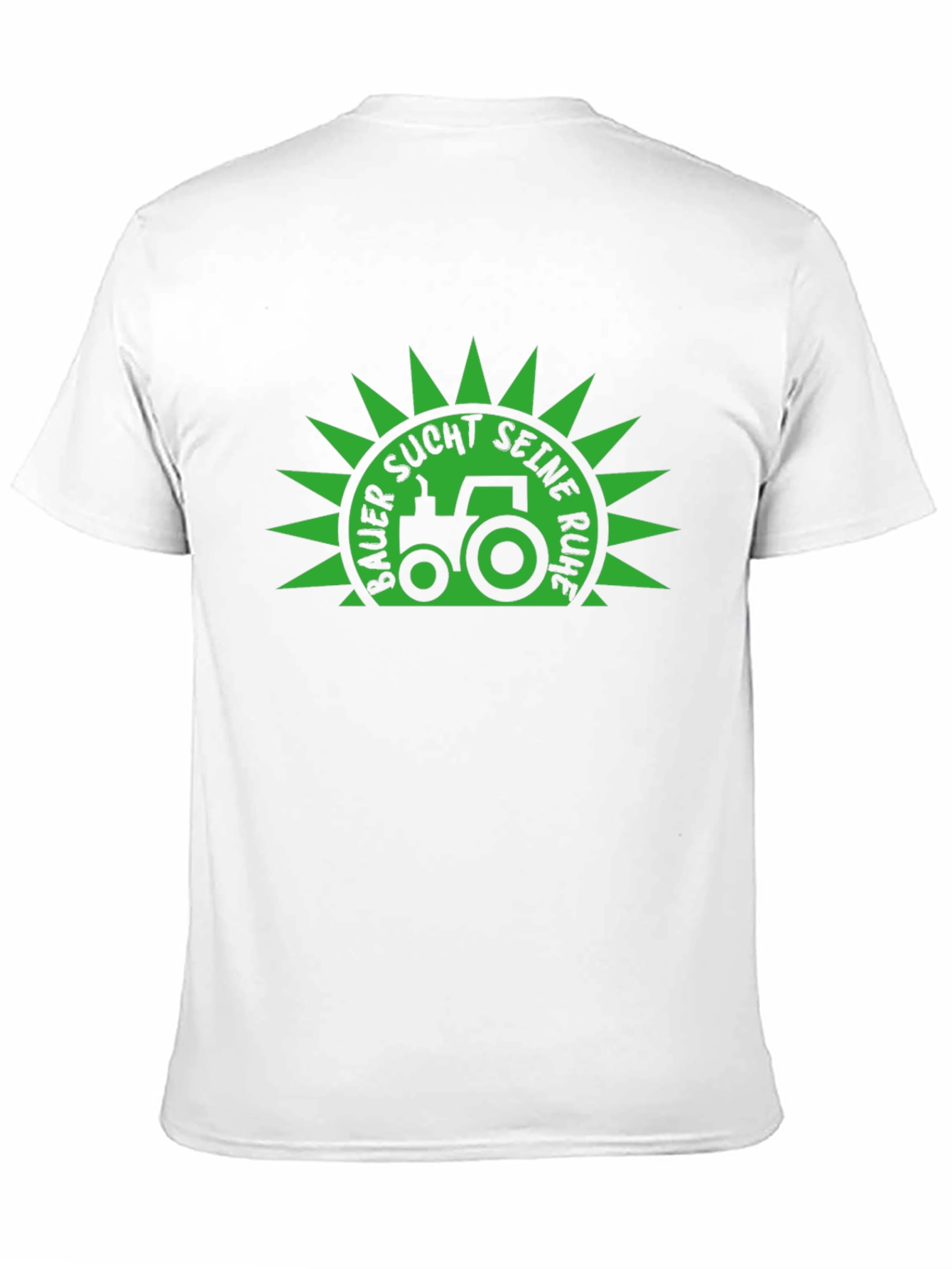 Farmer Seeks Peace Black T-Shirt