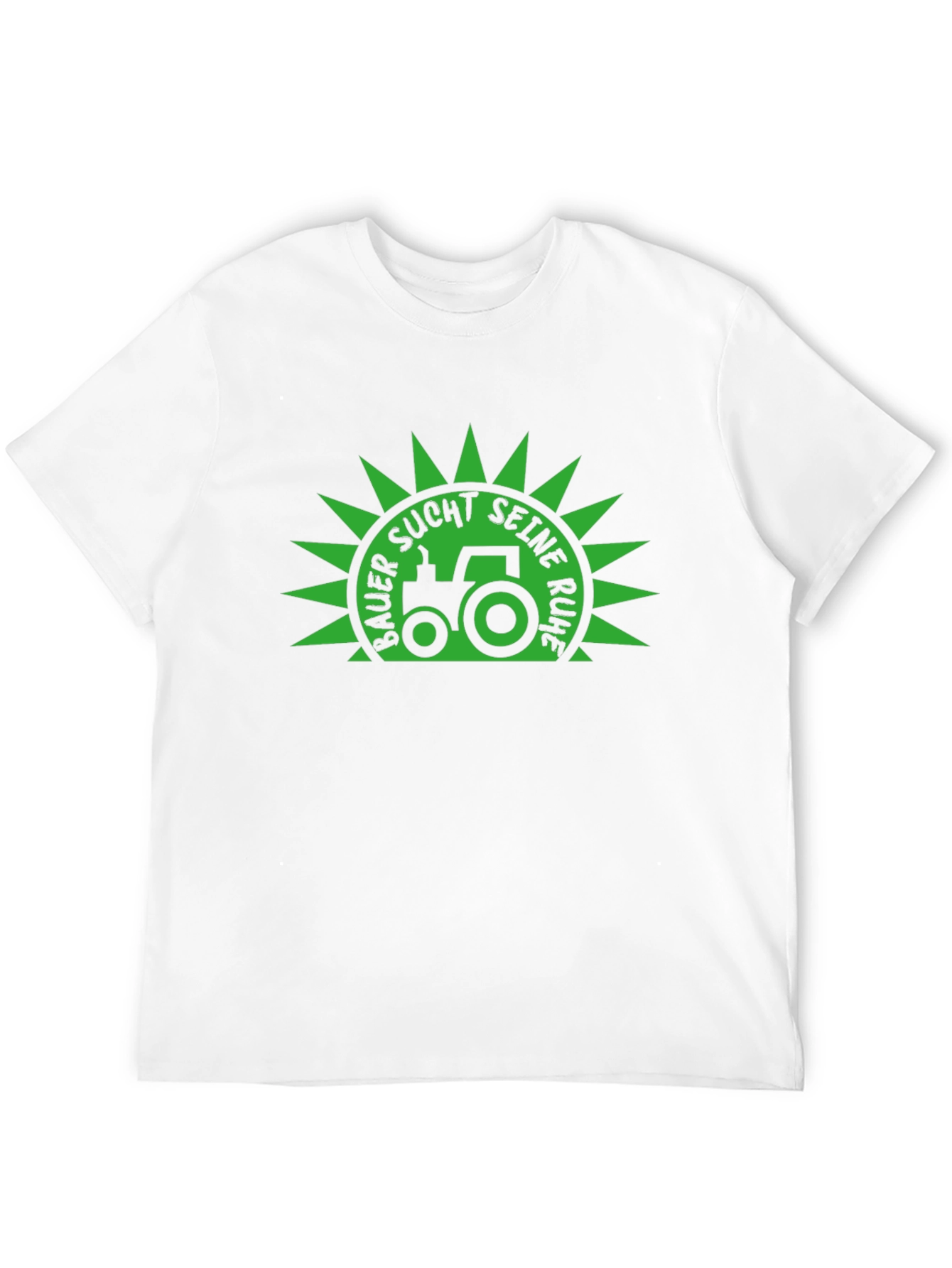 Farmer Seeks Peace Black T-Shirt