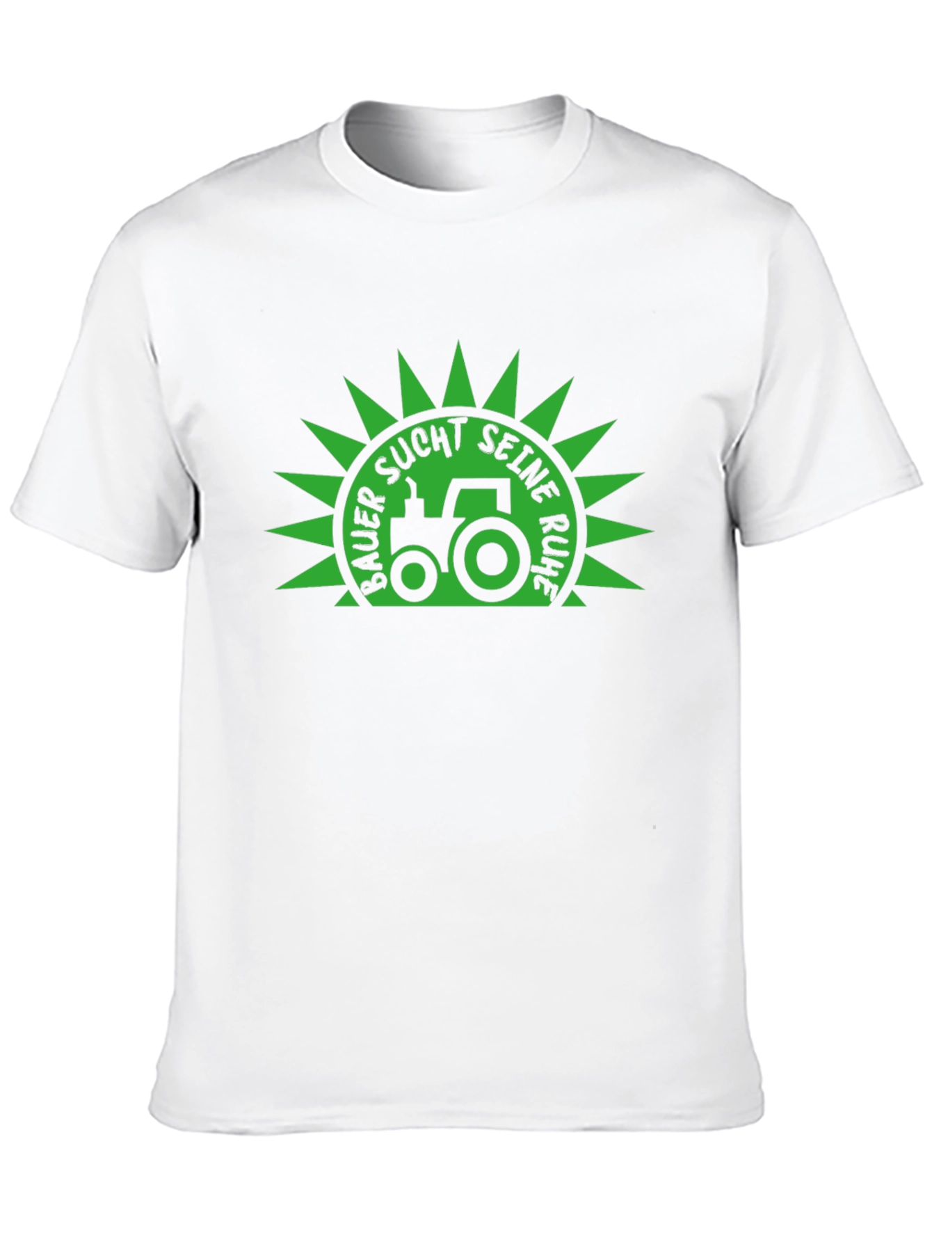 Farmer Seeks Peace Black T-Shirt