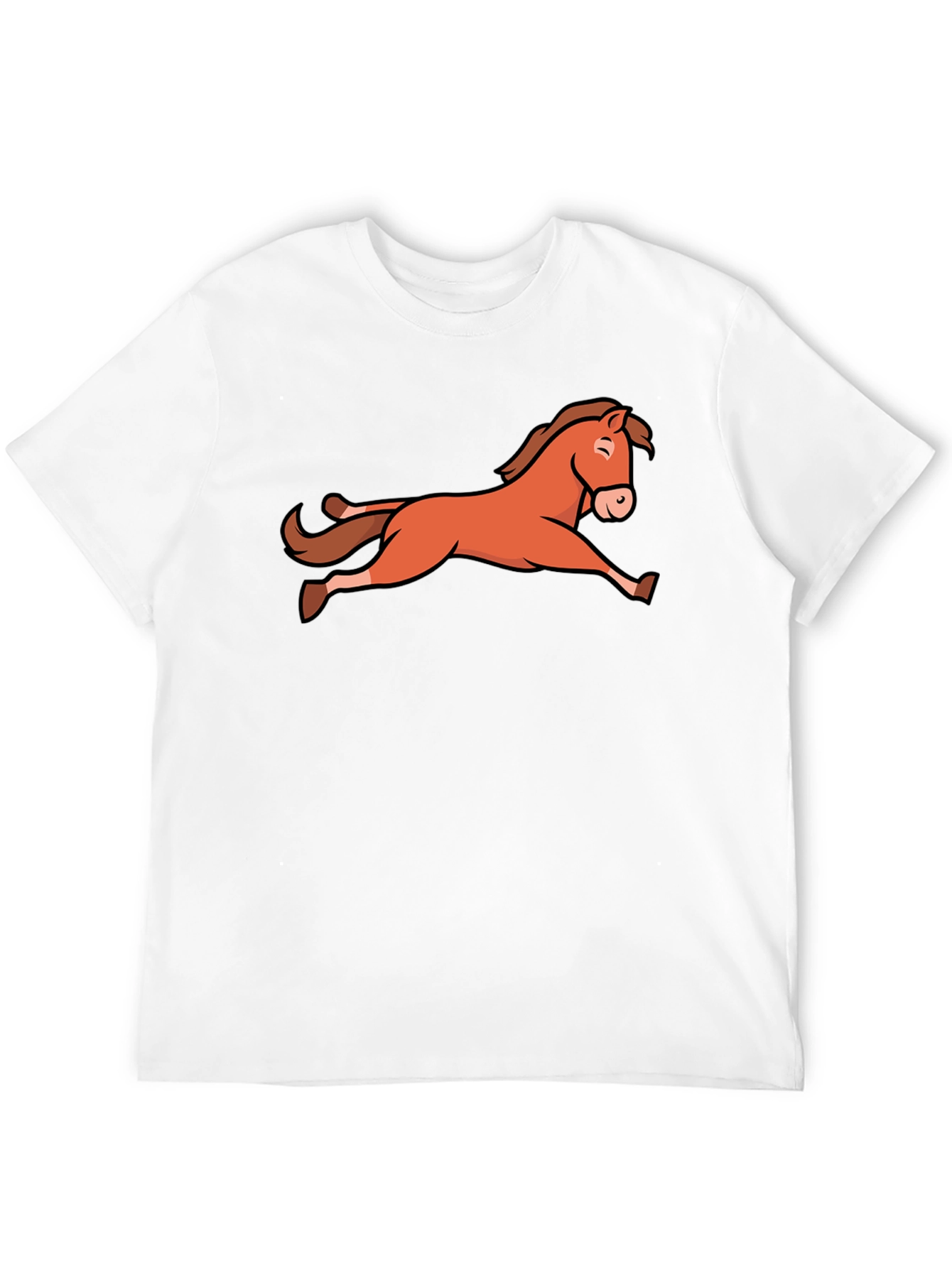 Horse Graphic Black T-Shirt