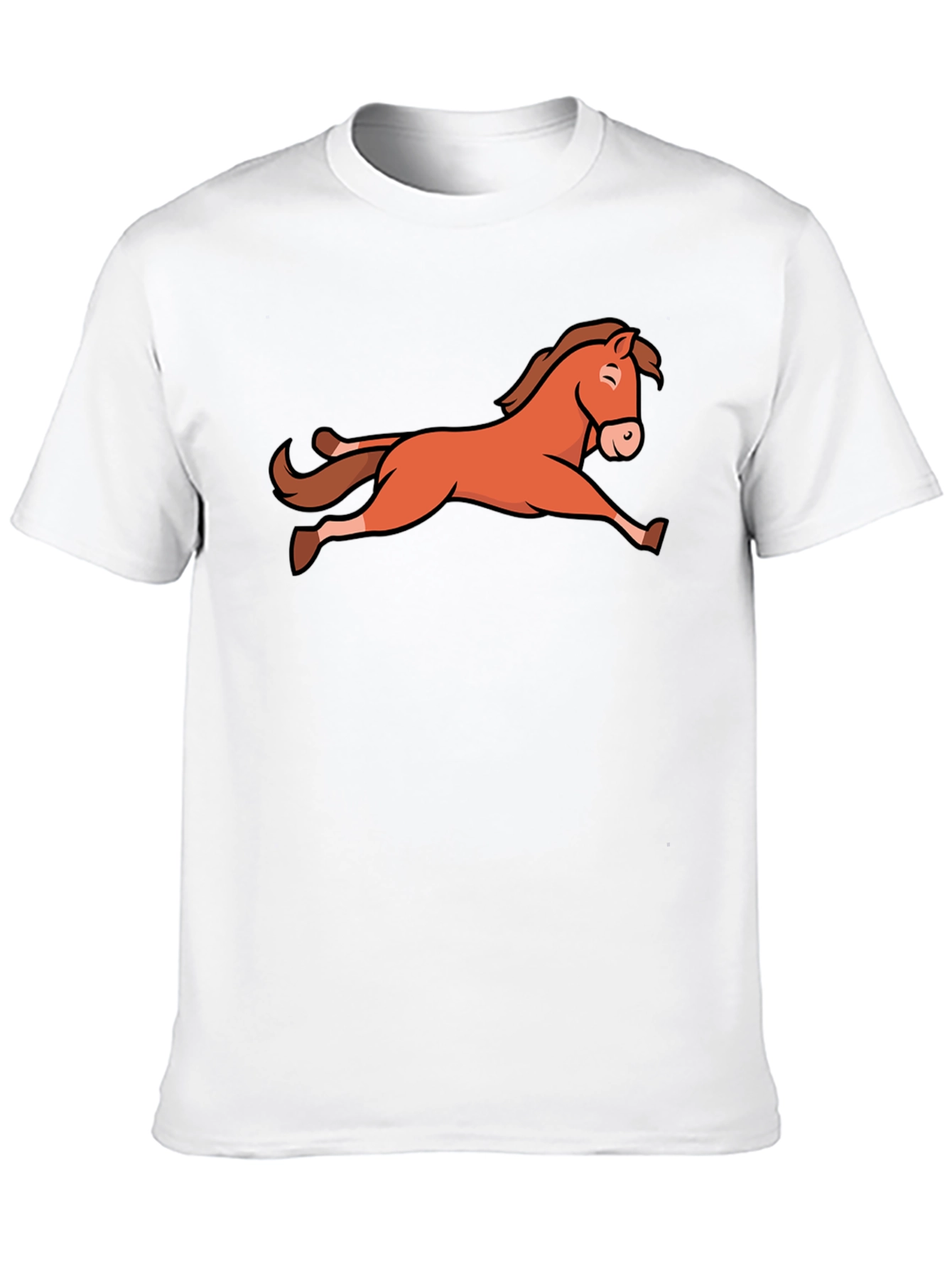 Horse Graphic Black T-Shirt