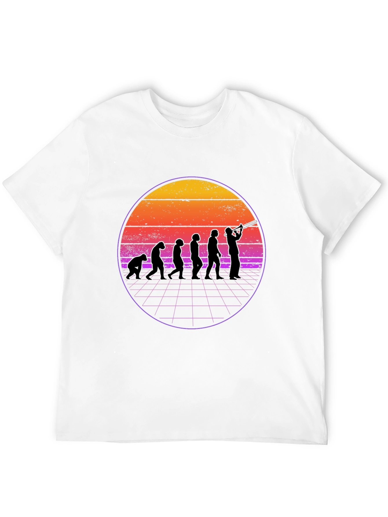 Evolution Musician Graphic Tee - Black