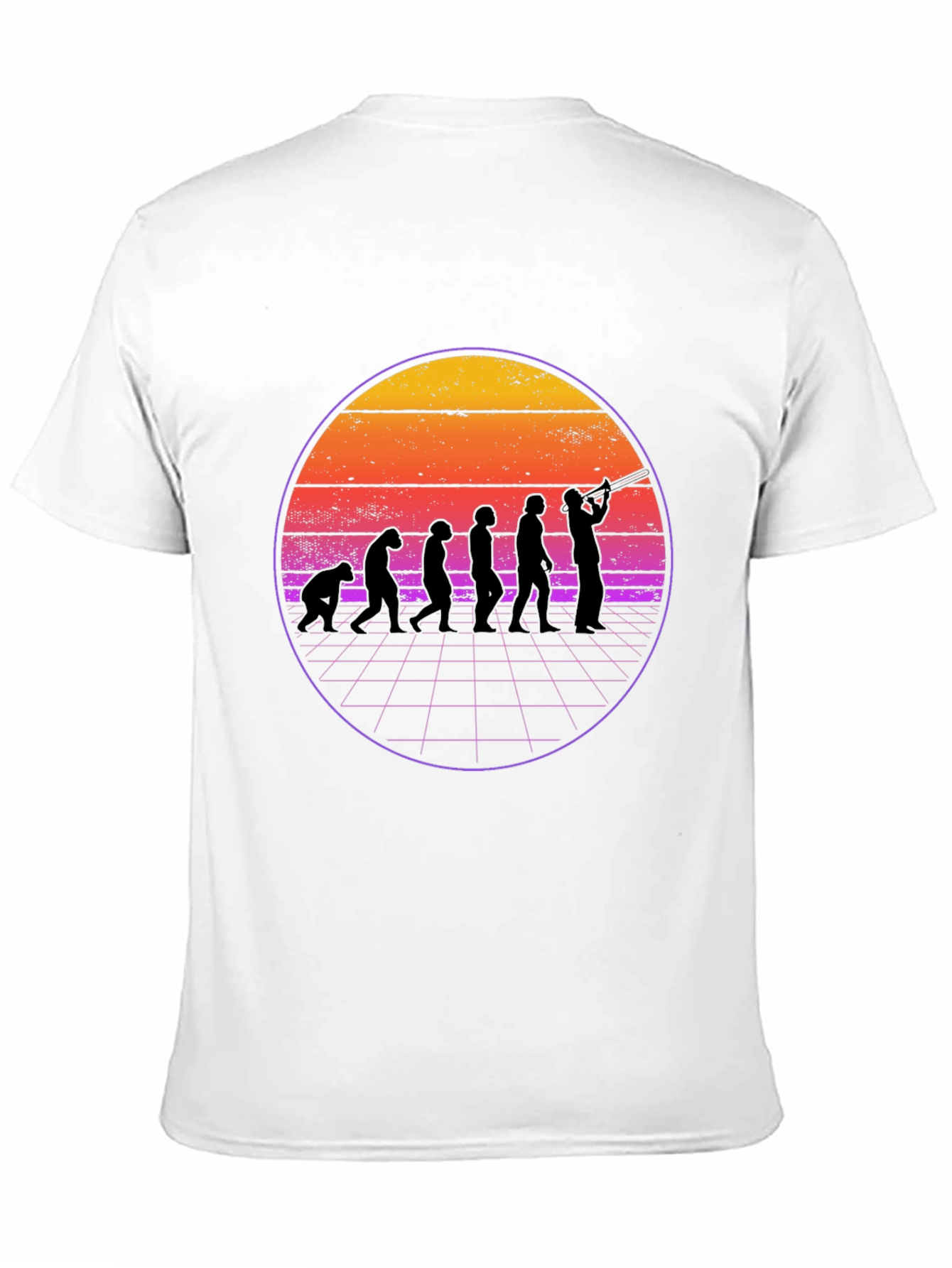 Evolution Musician Graphic Tee - Black