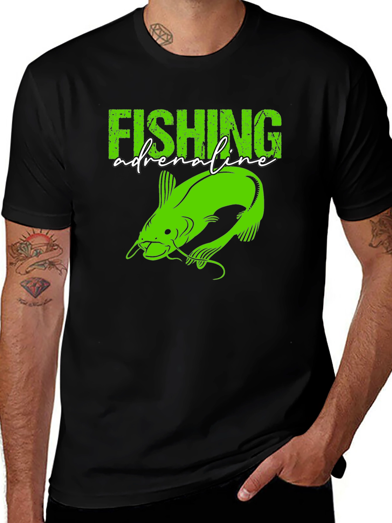 Fishing Adrenaline T-Shirt - Angler Gift
