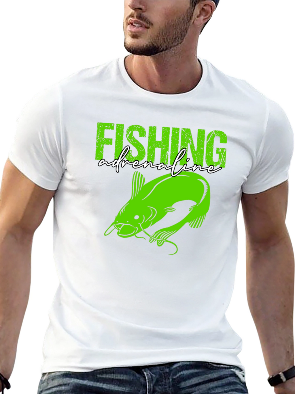 Fishing Adrenaline T-Shirt - Angler Gift