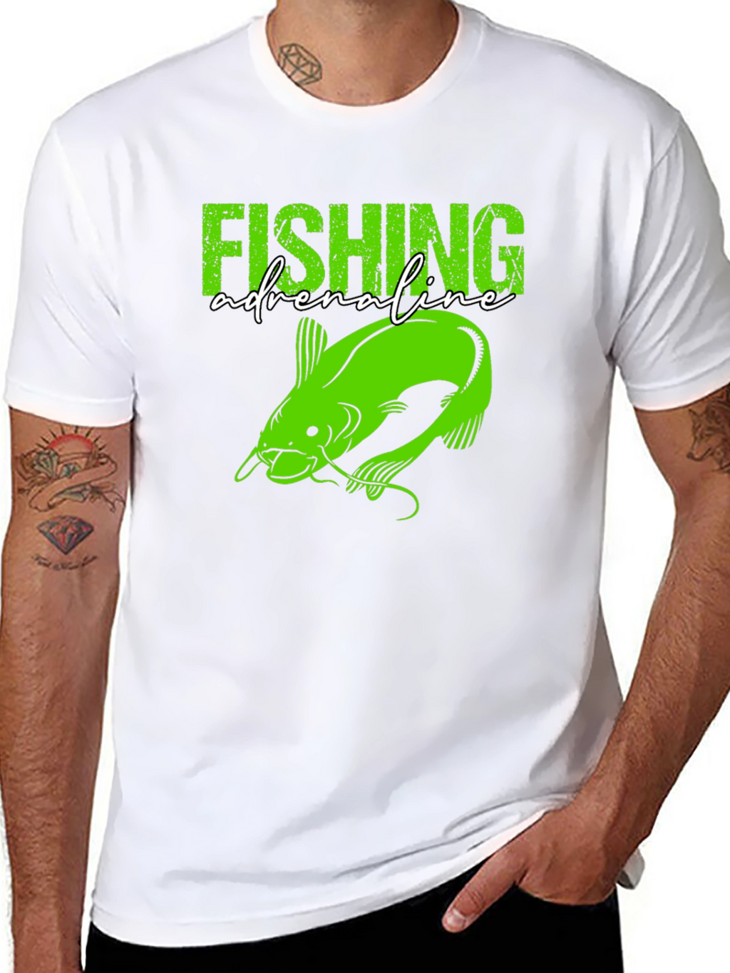 Fishing Adrenaline T-Shirt - Angler Gift