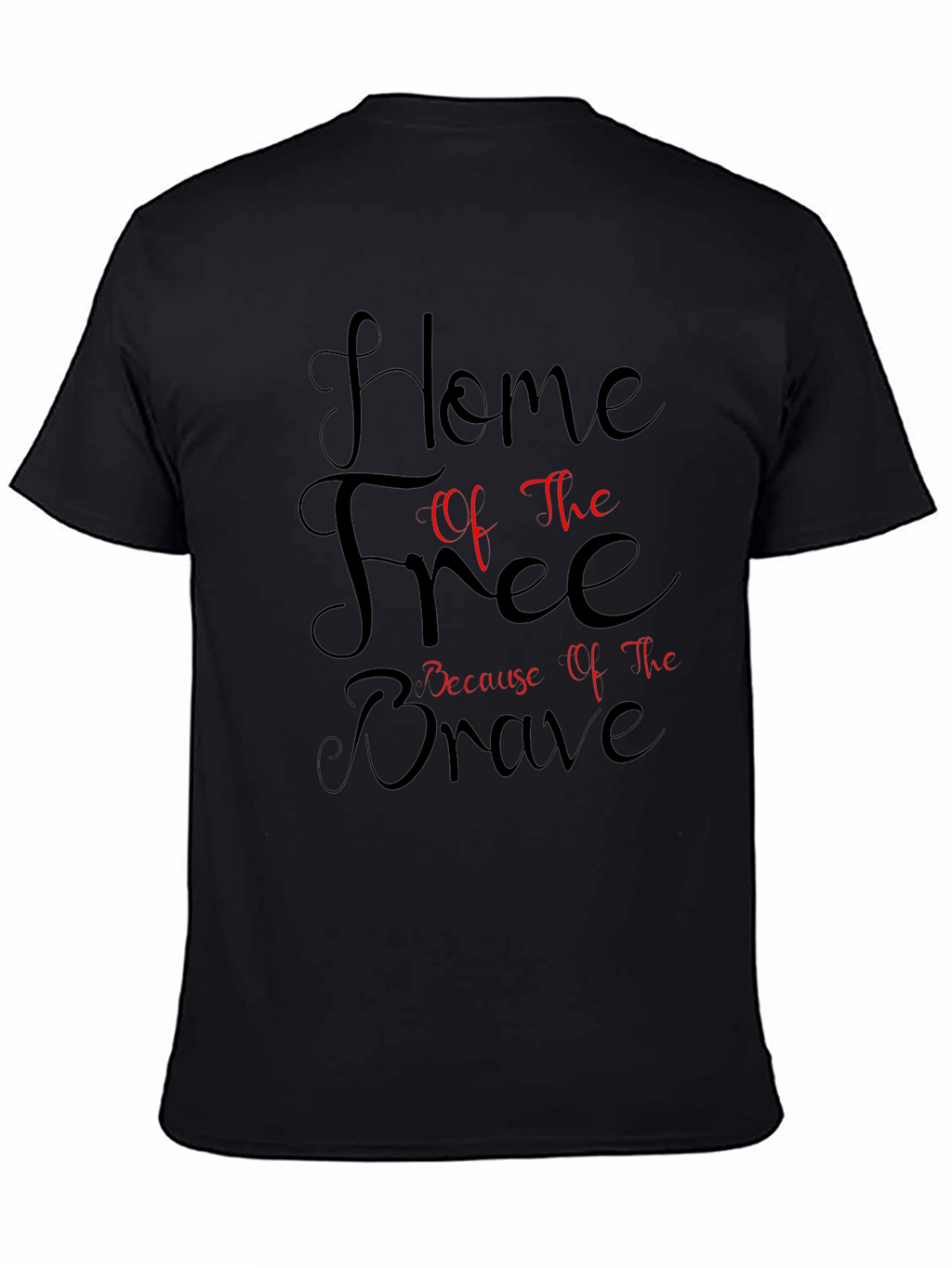 Home of the Free Patriotic Graphic Tee