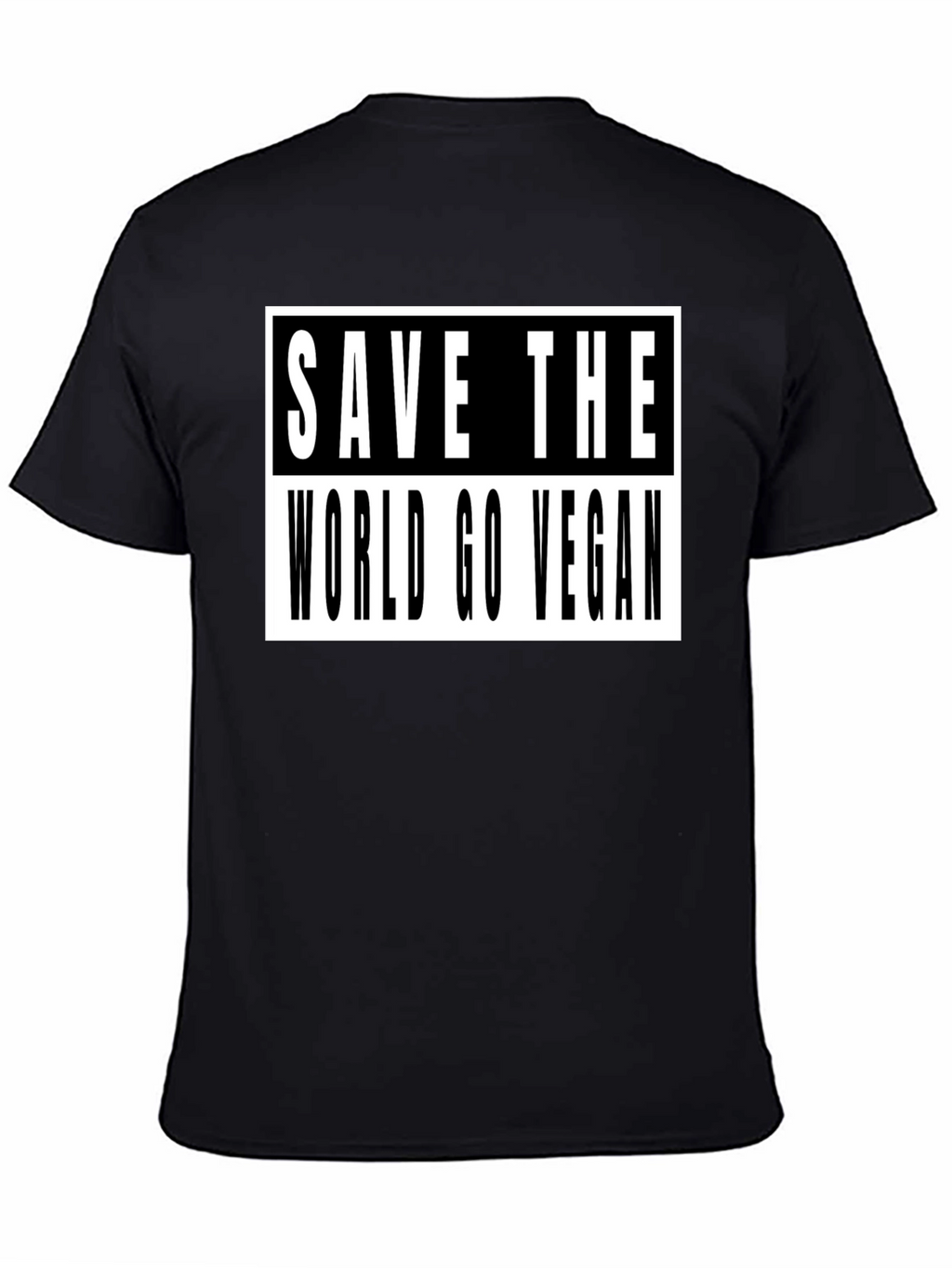 Save The World Go Vegan T-Shirt
