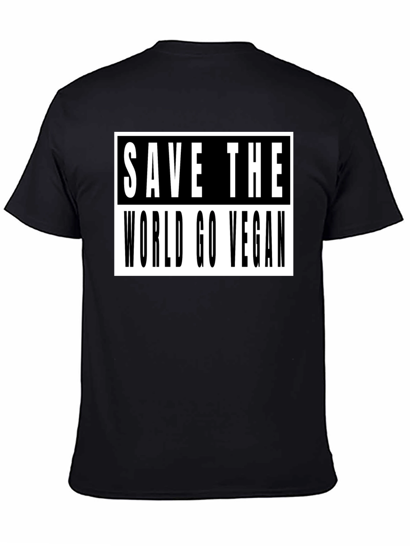 Save The World Go Vegan T-Shirt