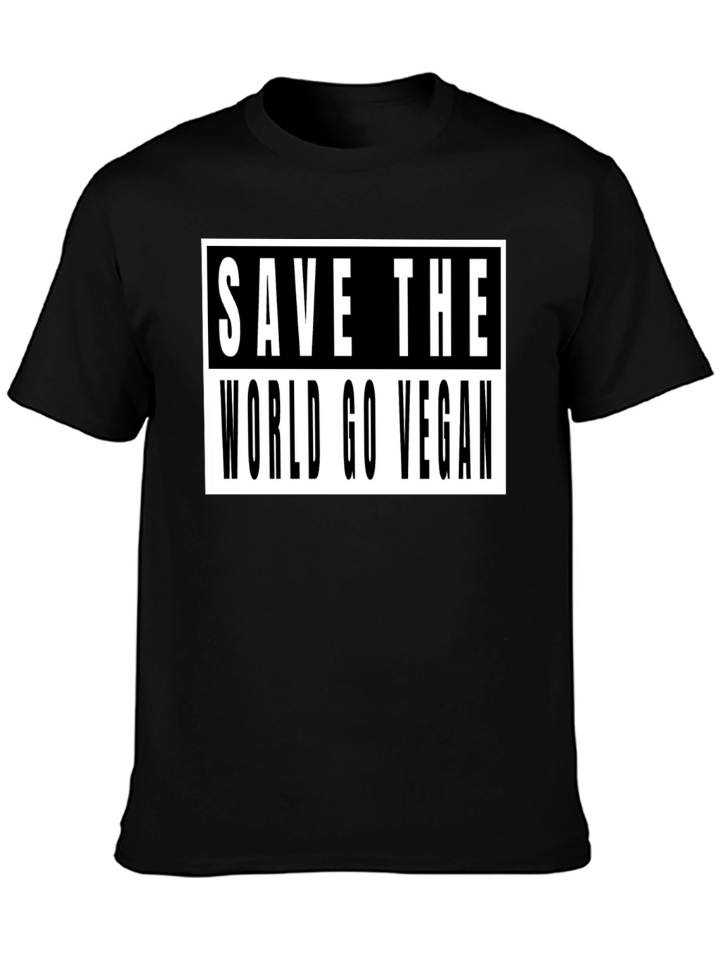 Save The World Go Vegan T-Shirt