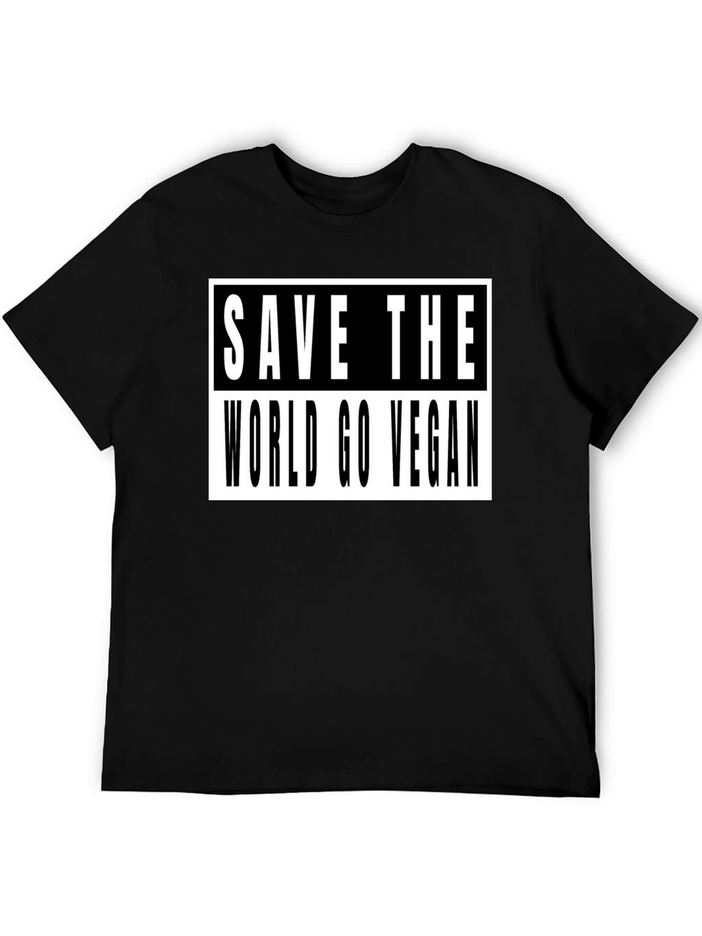 Save The World Go Vegan T-Shirt