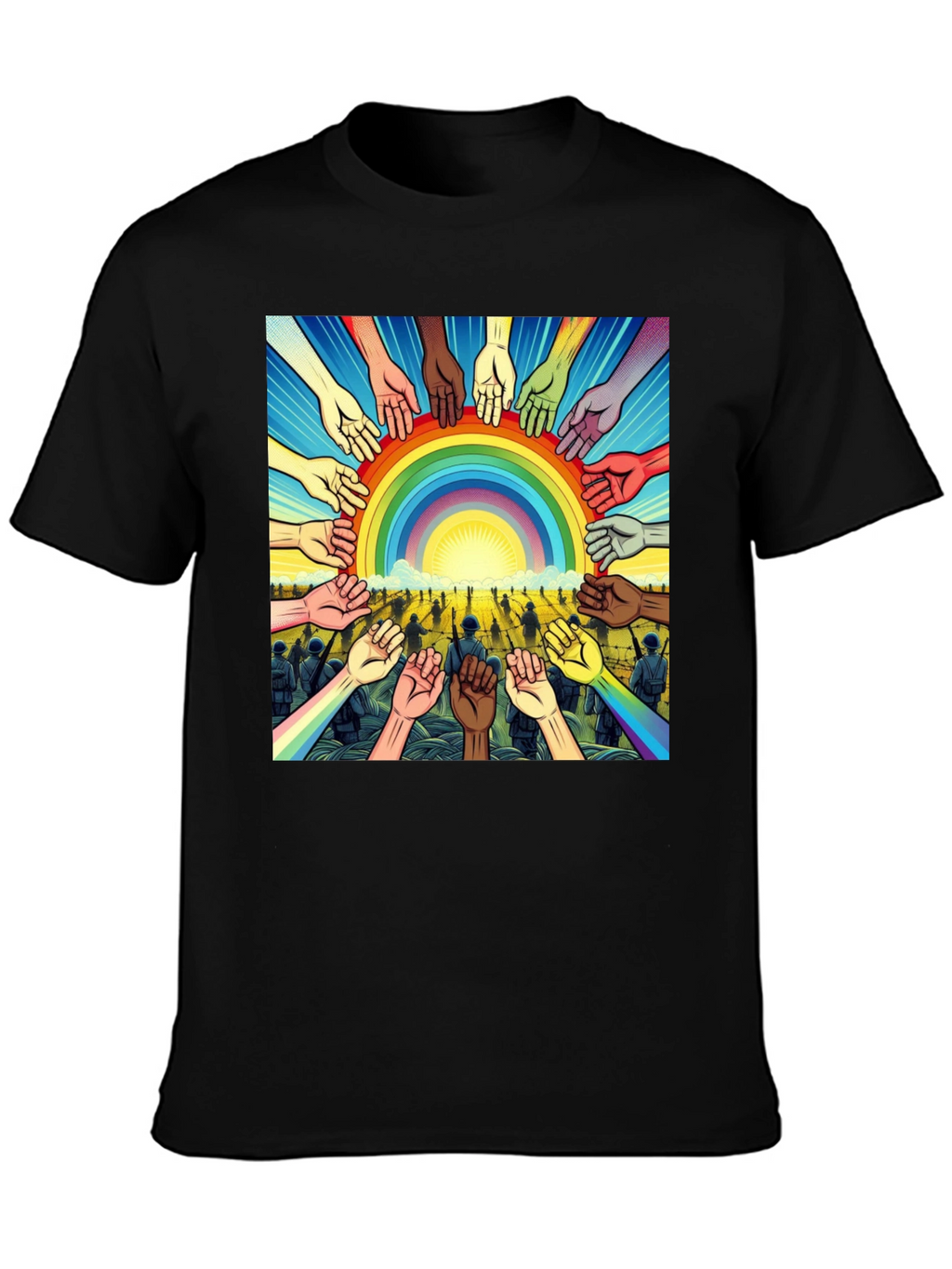 Unity Rainbow Graphic Tee