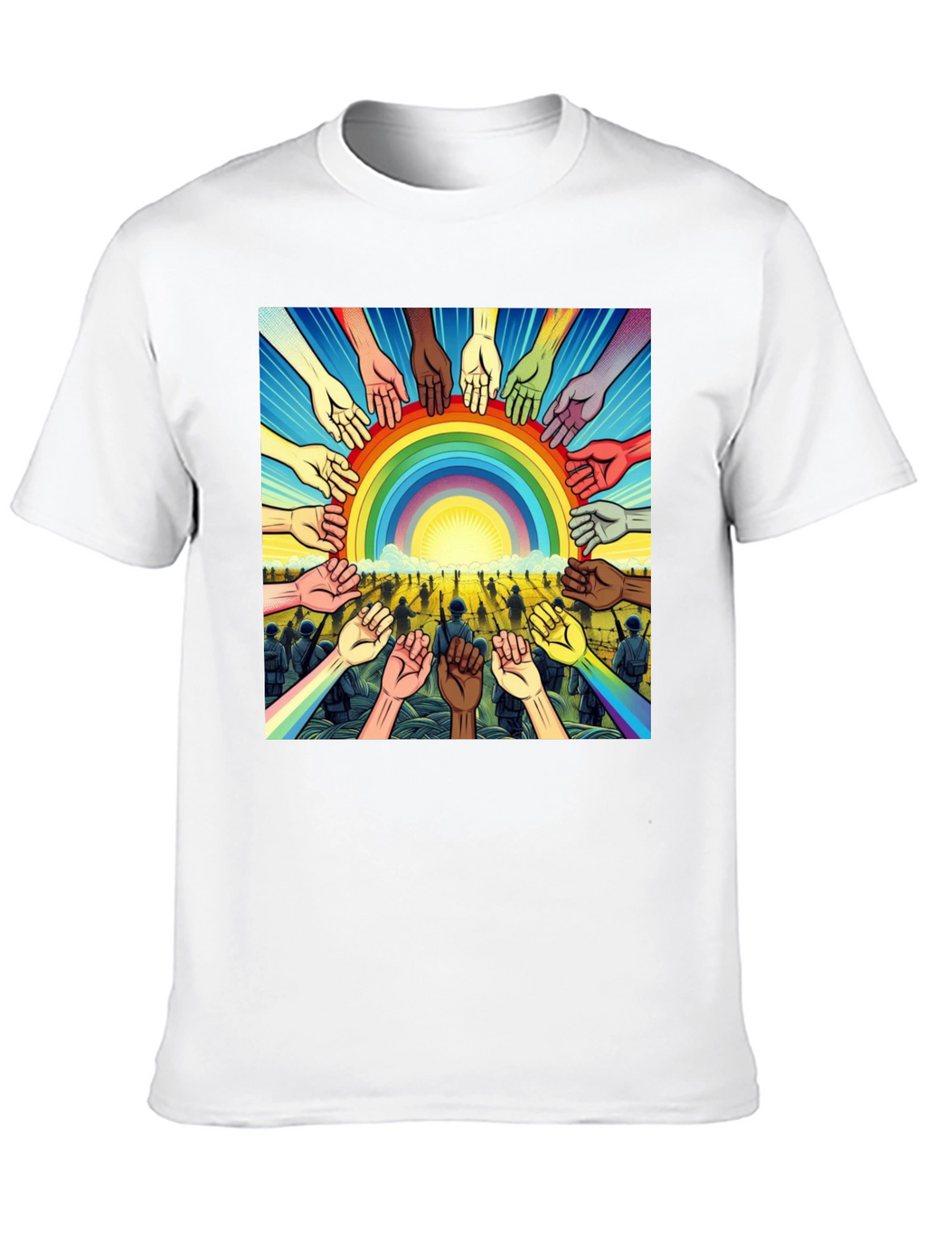 Unity Rainbow Graphic Tee