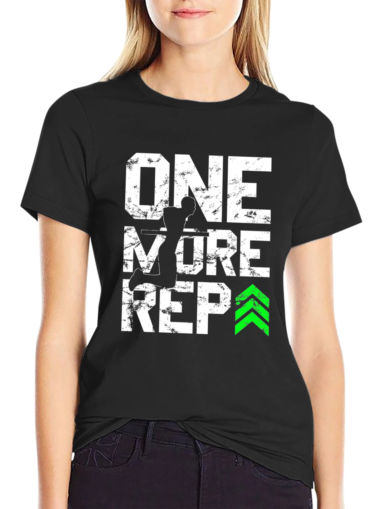 One More Rep Gym T-Shirt Fitness Motivation Tee