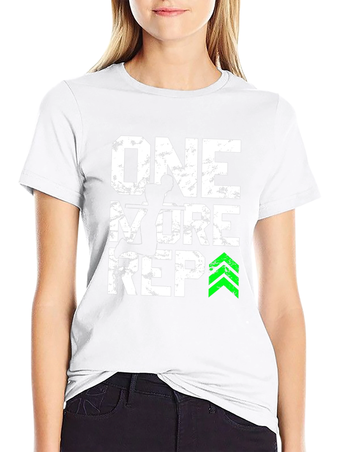 One More Rep Gym T-Shirt Fitness Motivation Tee