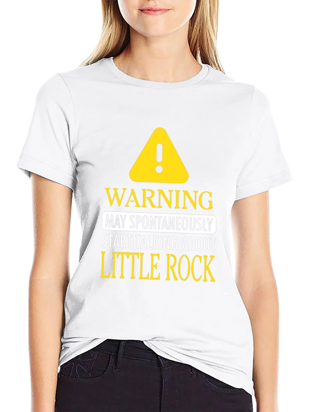Warning: May Spontaneously Talk About Little Rock T-Shirt