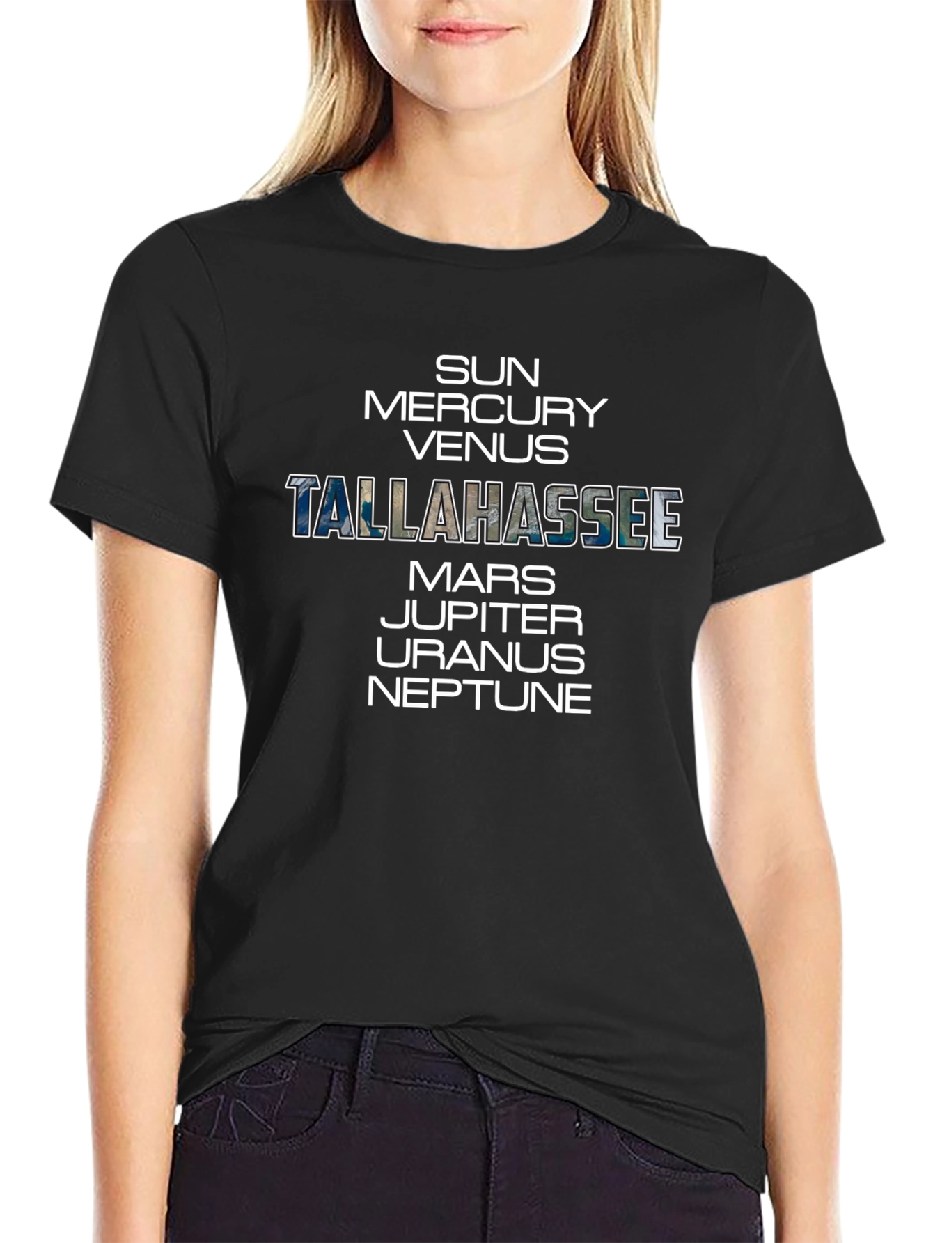 Tallahassee Planets Graphic T-Shirt