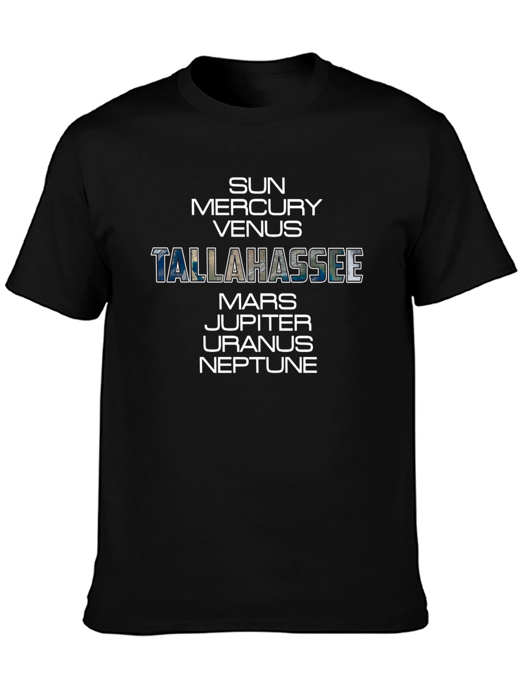 Tallahassee Planets Graphic T-Shirt
