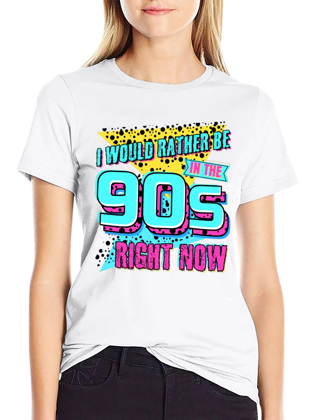 90s Throwback Graphic Tee - Retro Style