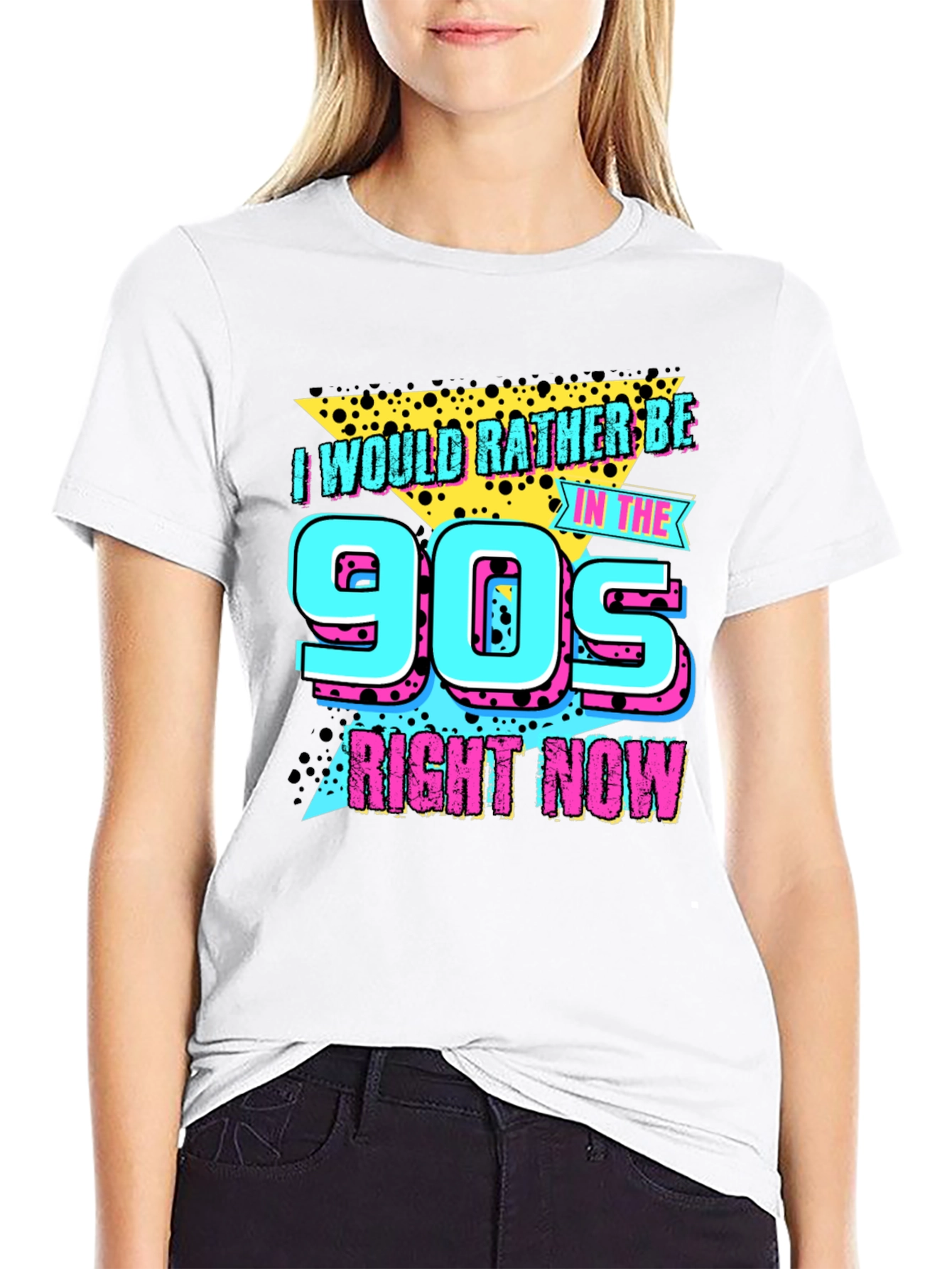 90s Throwback Graphic Tee - Retro Style