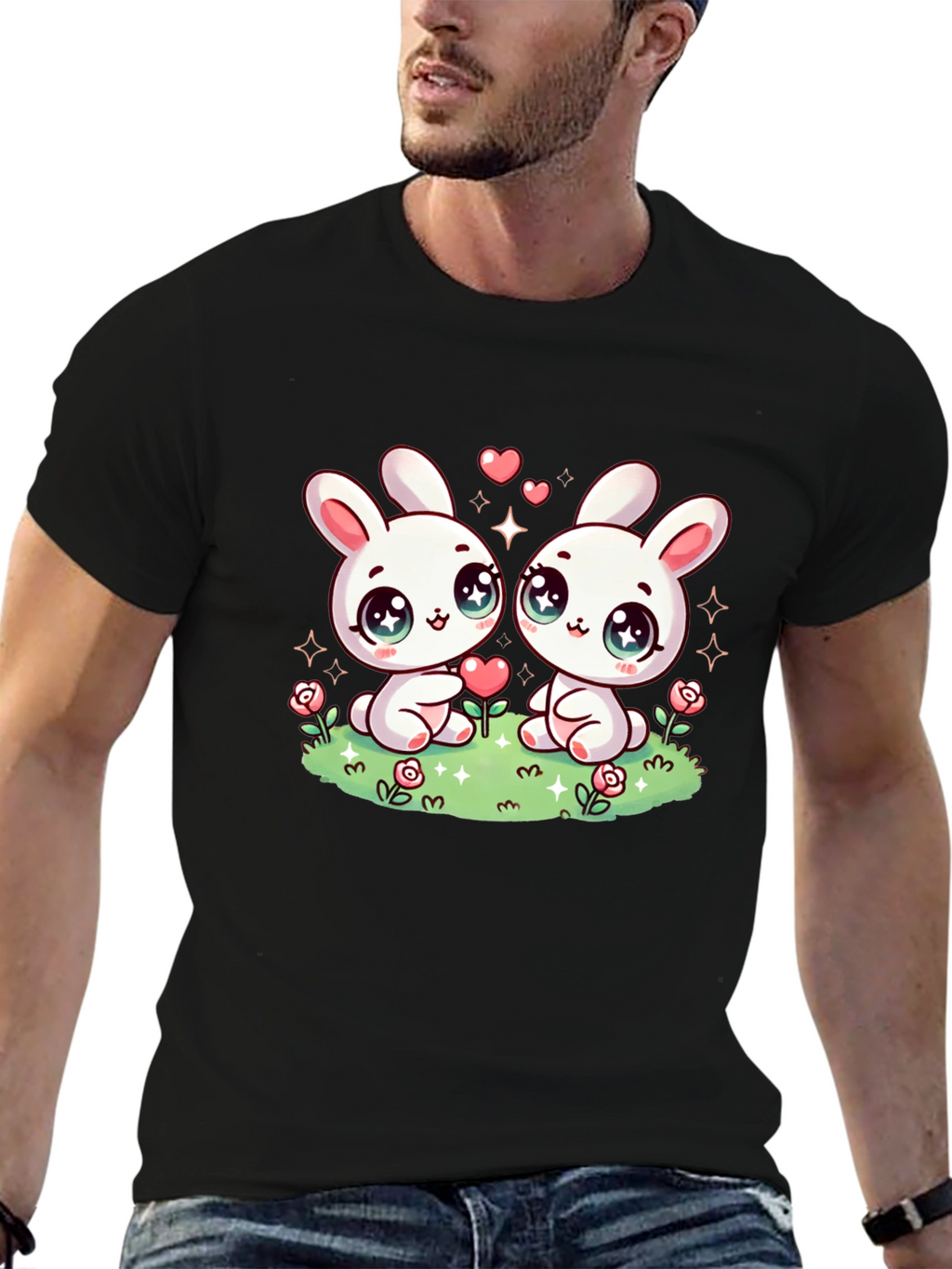 Cute Bunny Love T-Shirt