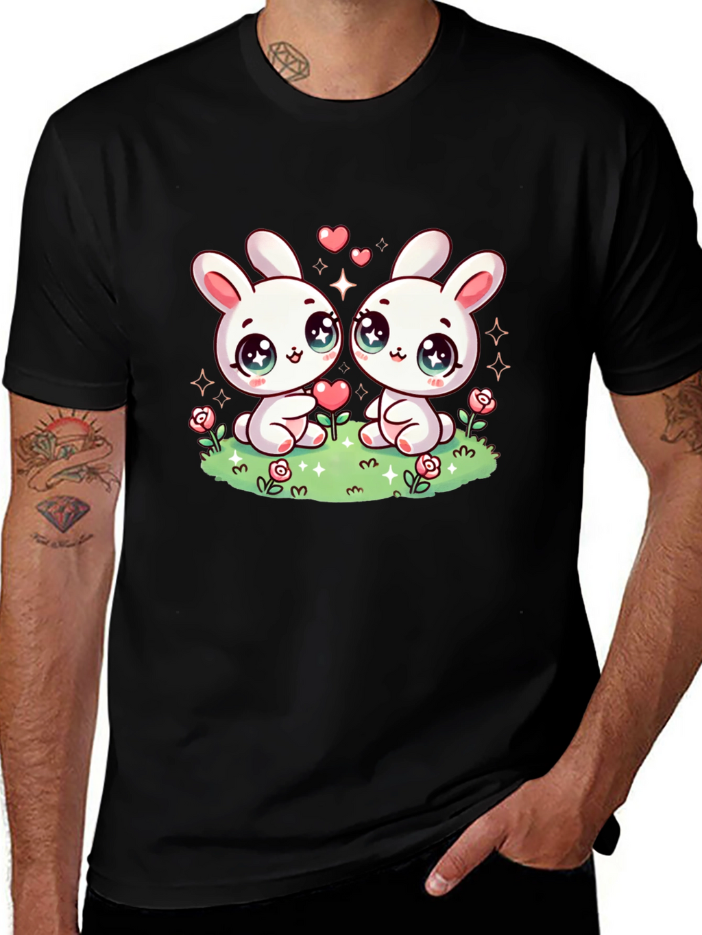 Cute Bunny Love T-Shirt