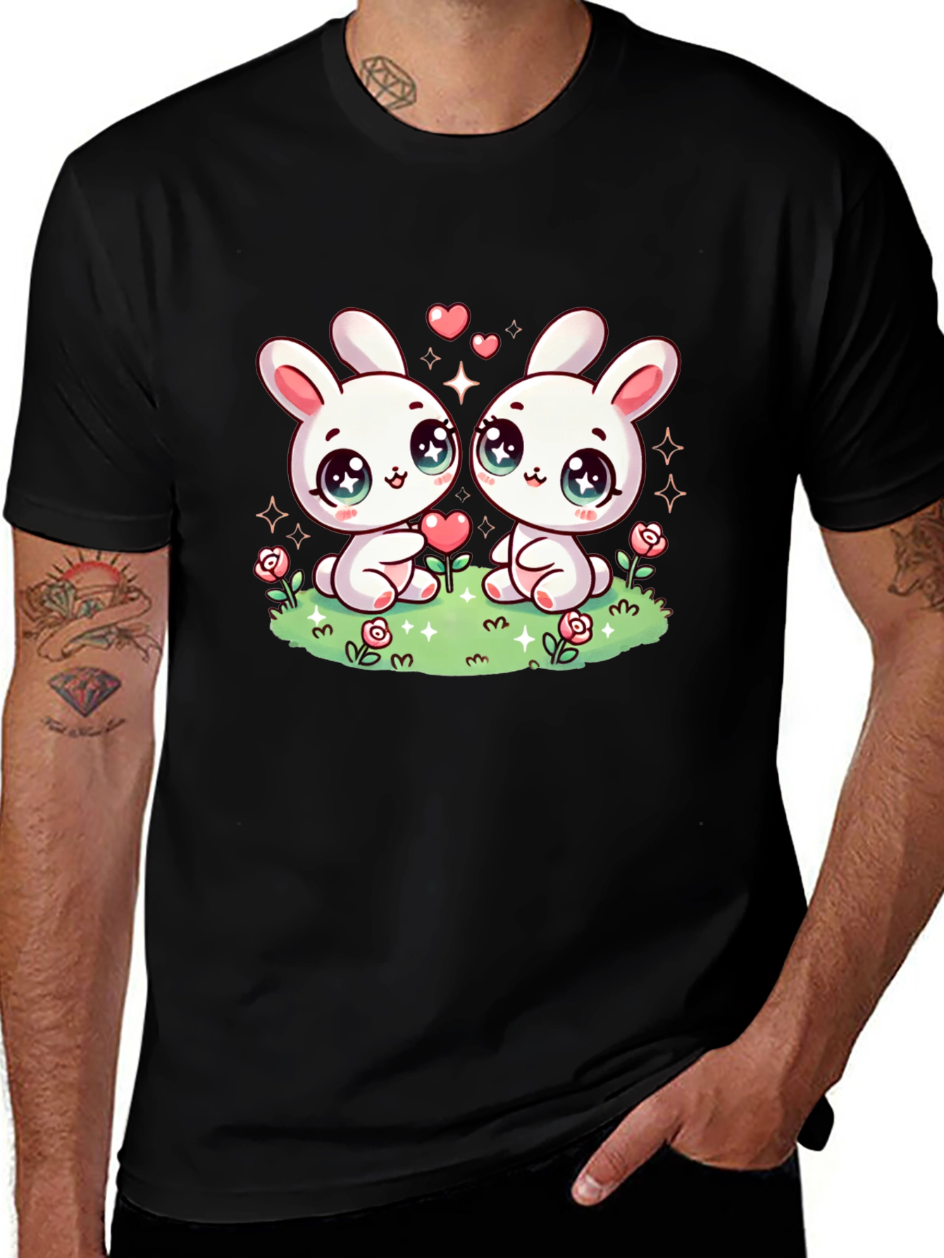 Cute Bunny Love T-Shirt