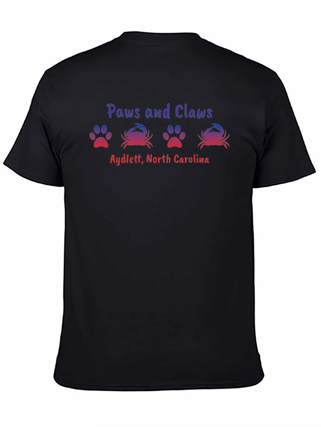Paws and Claws T-Shirt - Aydlett North Carolina