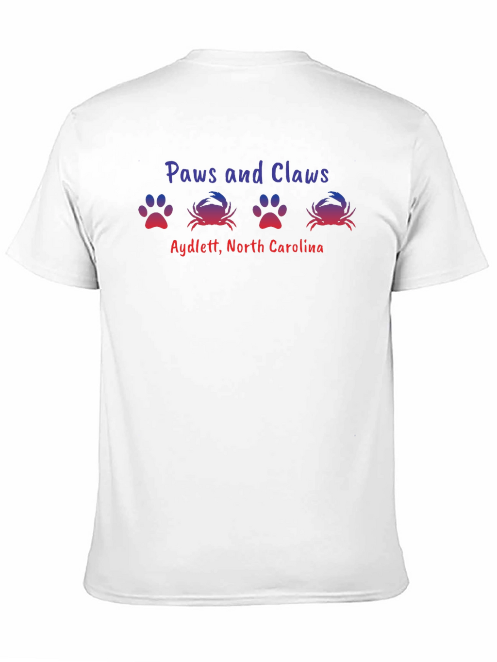 Paws and Claws T-Shirt - Aydlett North Carolina
