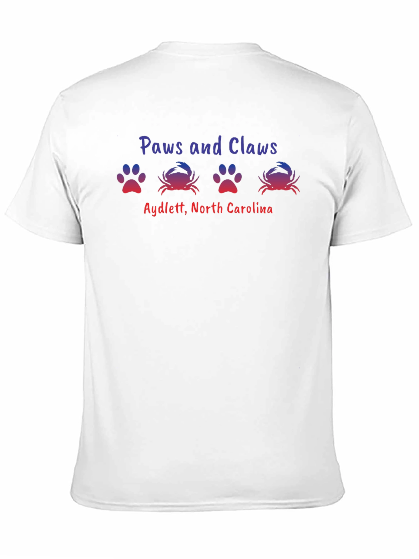 Paws and Claws T-Shirt - Aydlett North Carolina