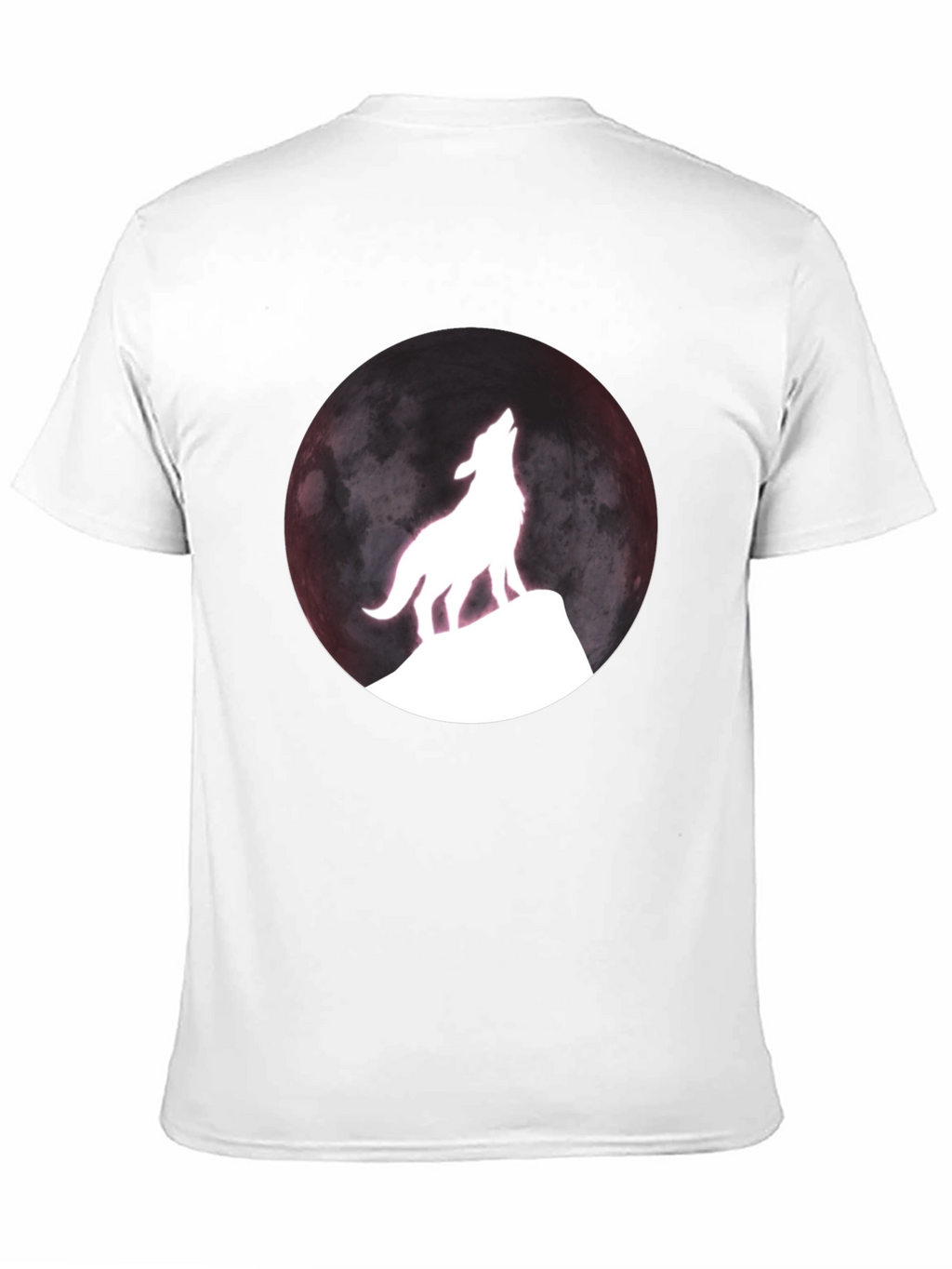 Wolf Moon Graphic T-Shirt - Black