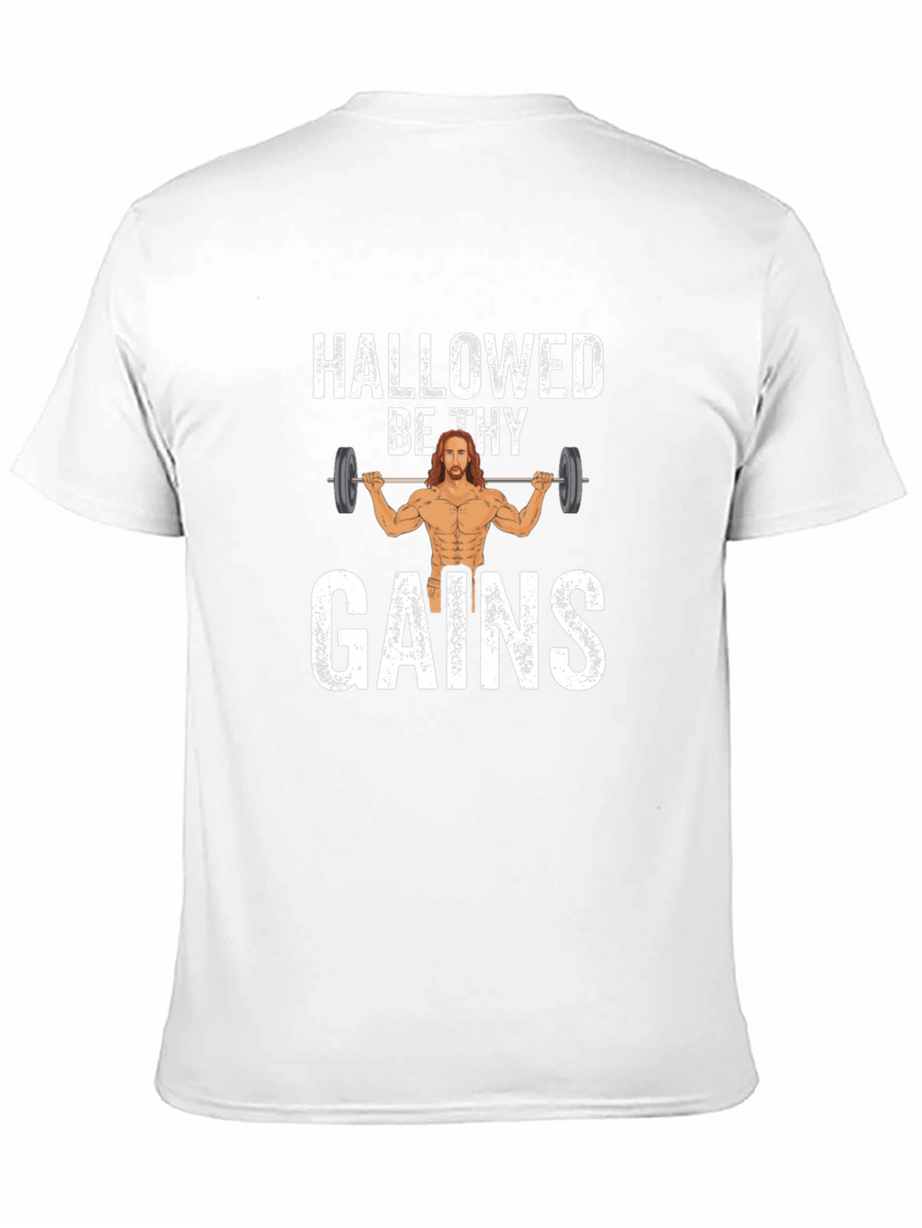 Hallowed Be Thy Gains Graphic T-Shirt - Black