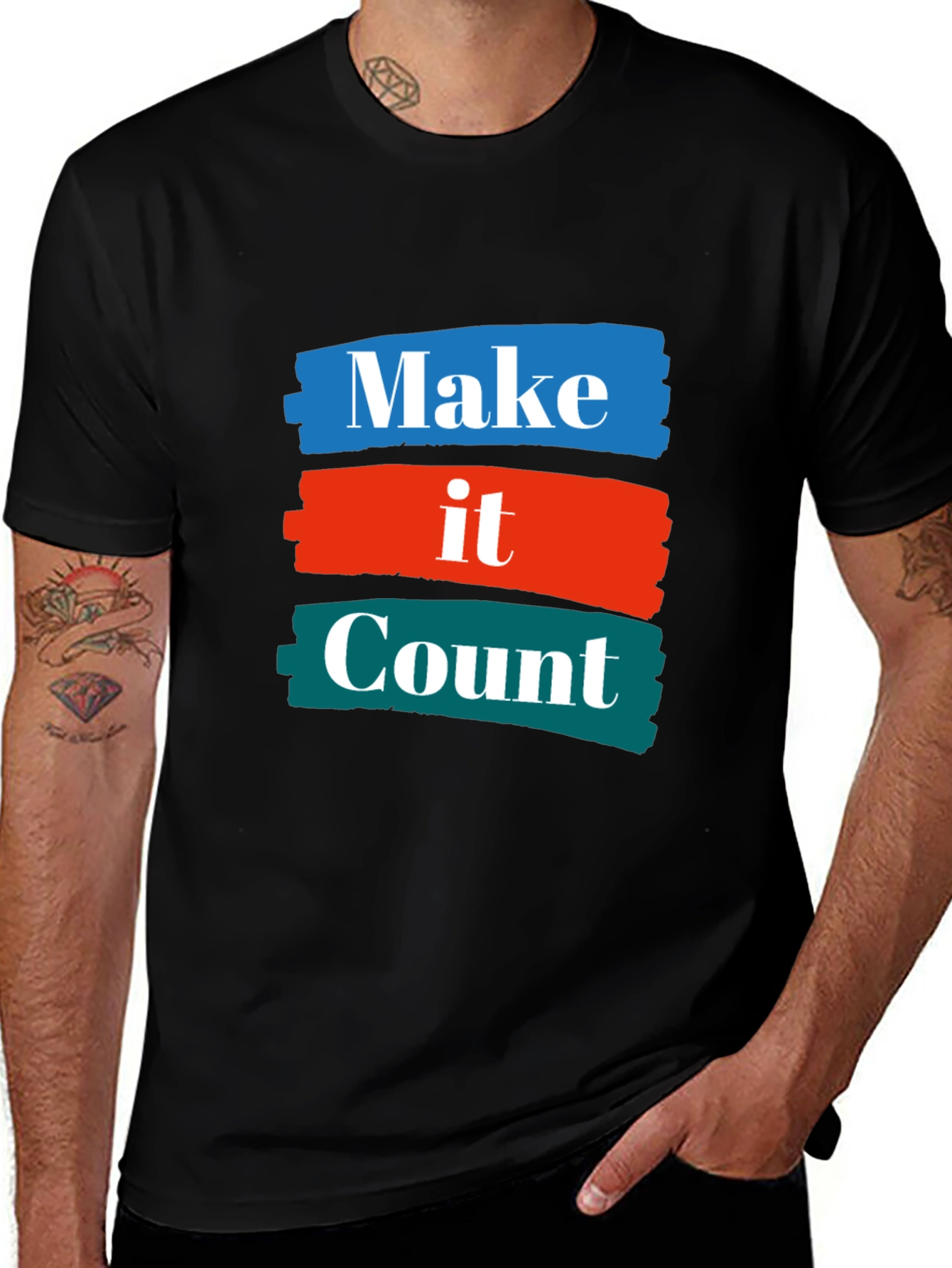 Make it Count T-Shirt - Graphic Tee