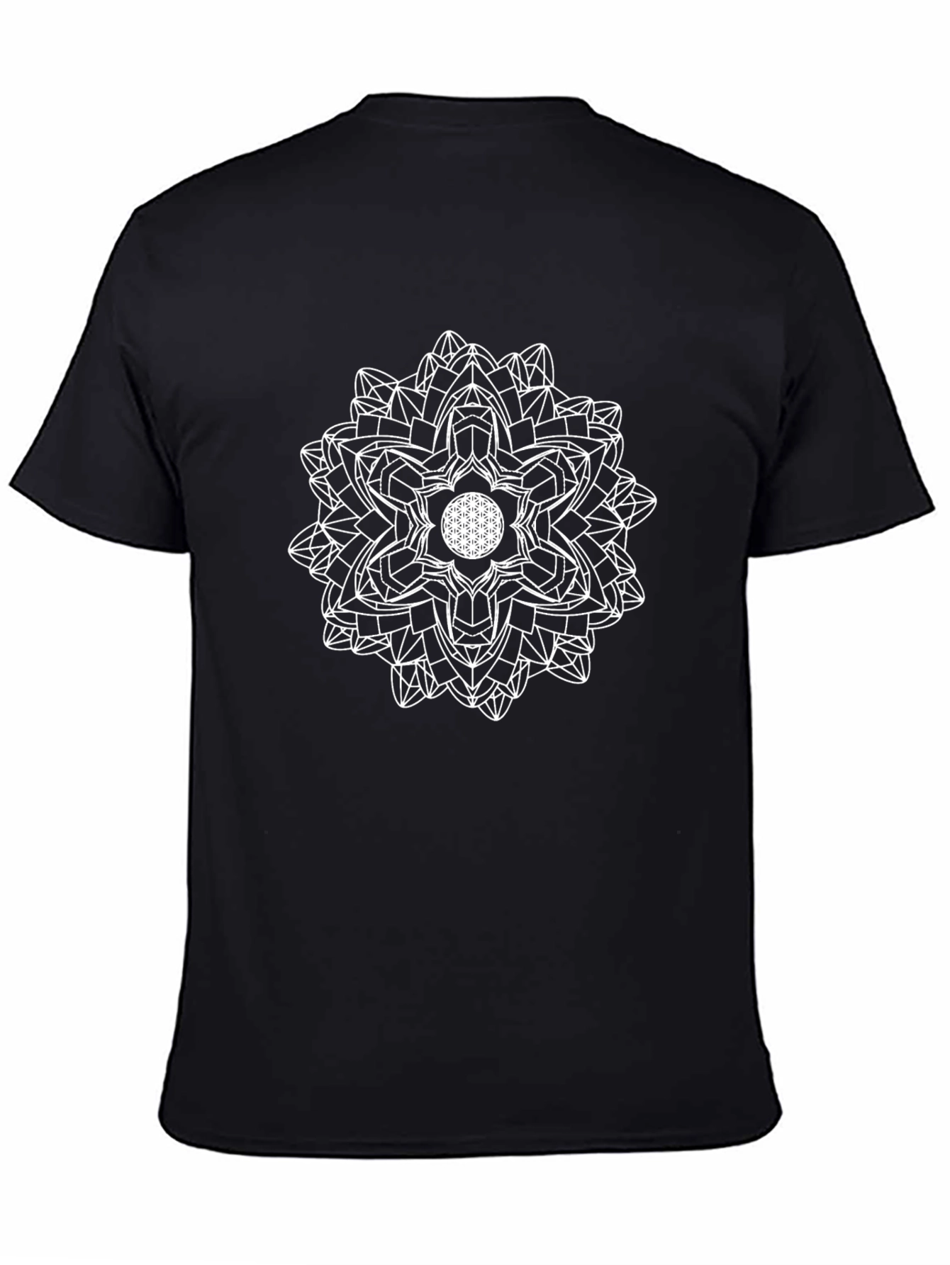 Geometric Mandala T-Shirt - Stylish Graphic Tee