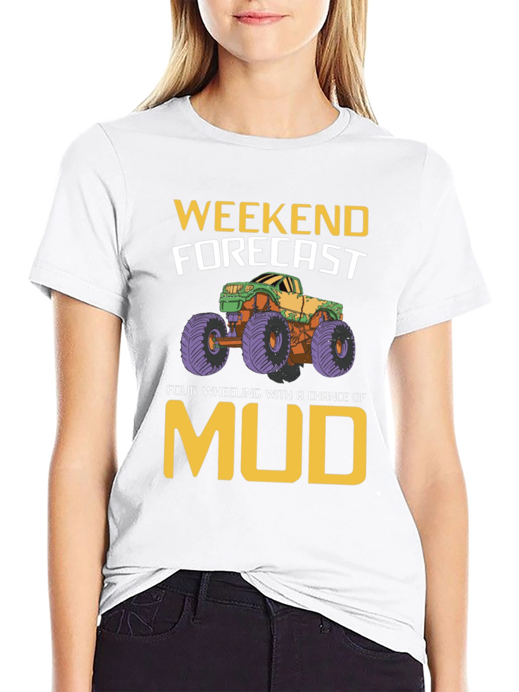 Weekend Forecast Mudding T-Shirt