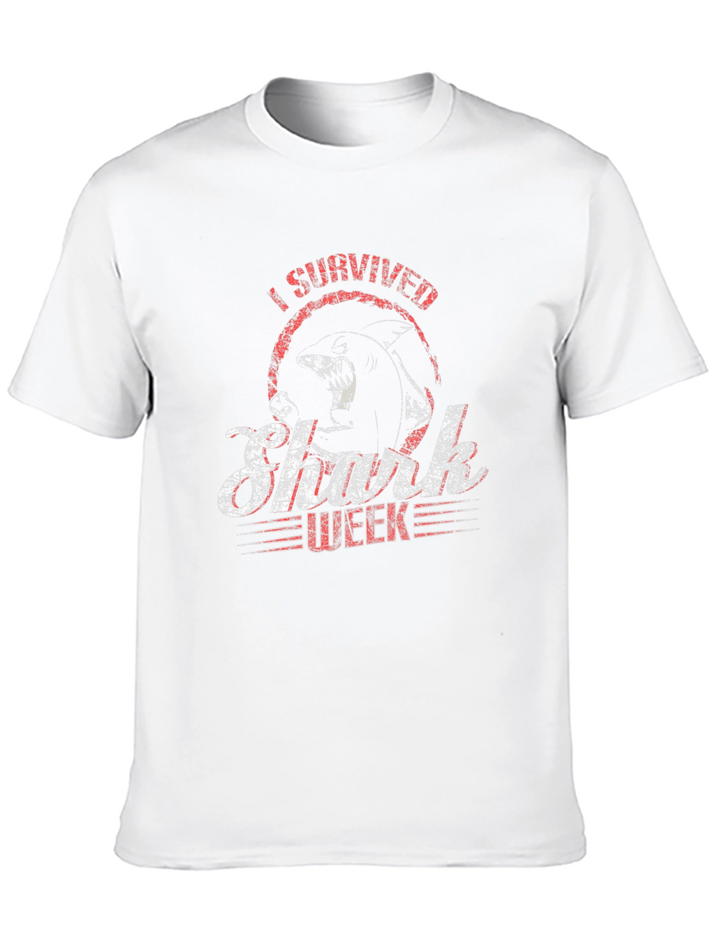 I Survived Shark Week Graphic T-Shirt