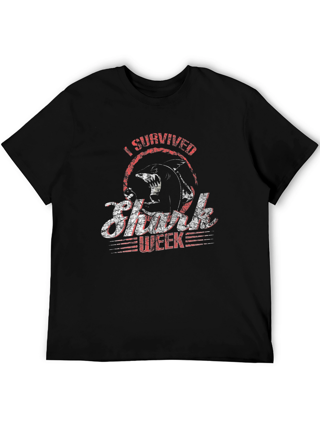 I Survived Shark Week Graphic T-Shirt