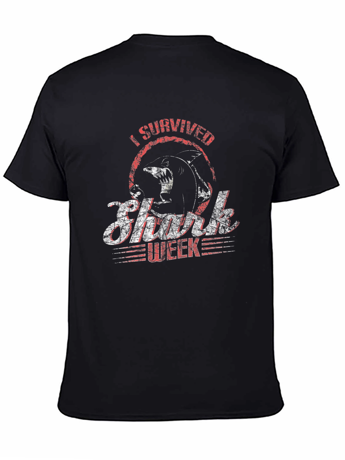 I Survived Shark Week Graphic T-Shirt