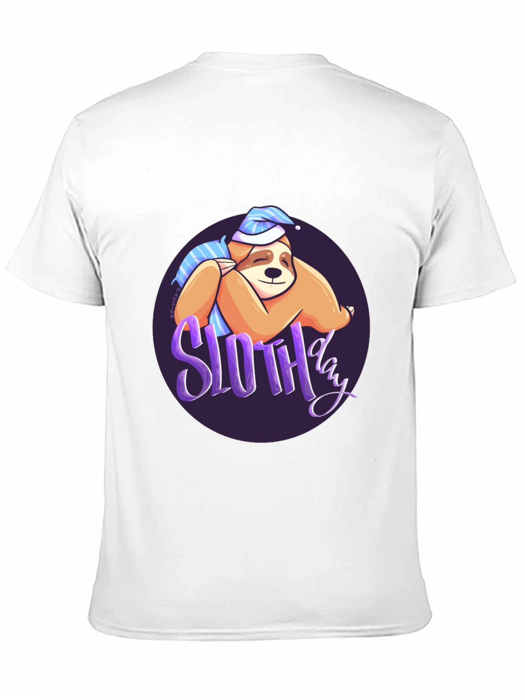 Sloth Day T-Shirt - Sleepy & Cute Design