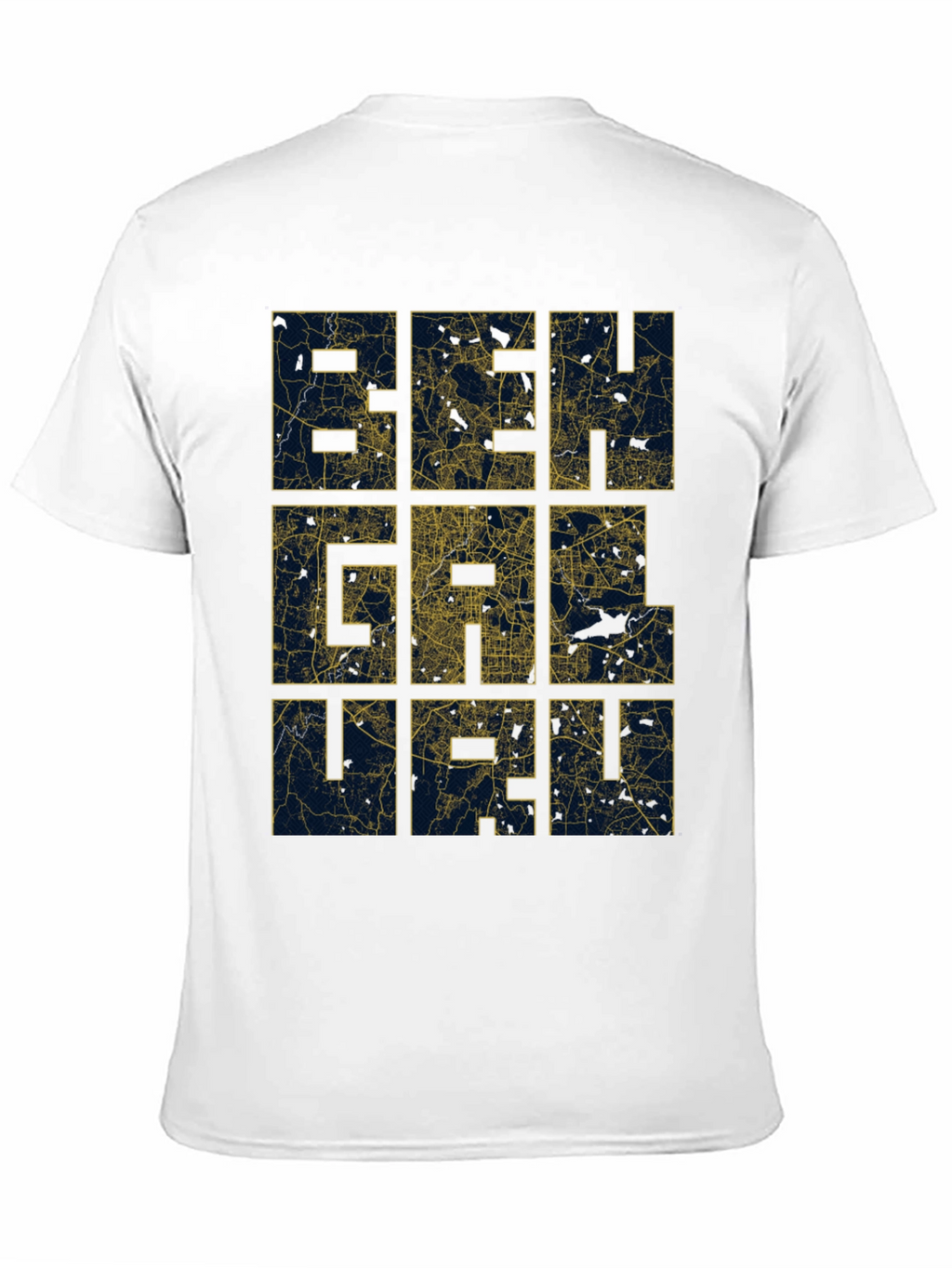 Beirut Map T-Shirt - Cityscape Design